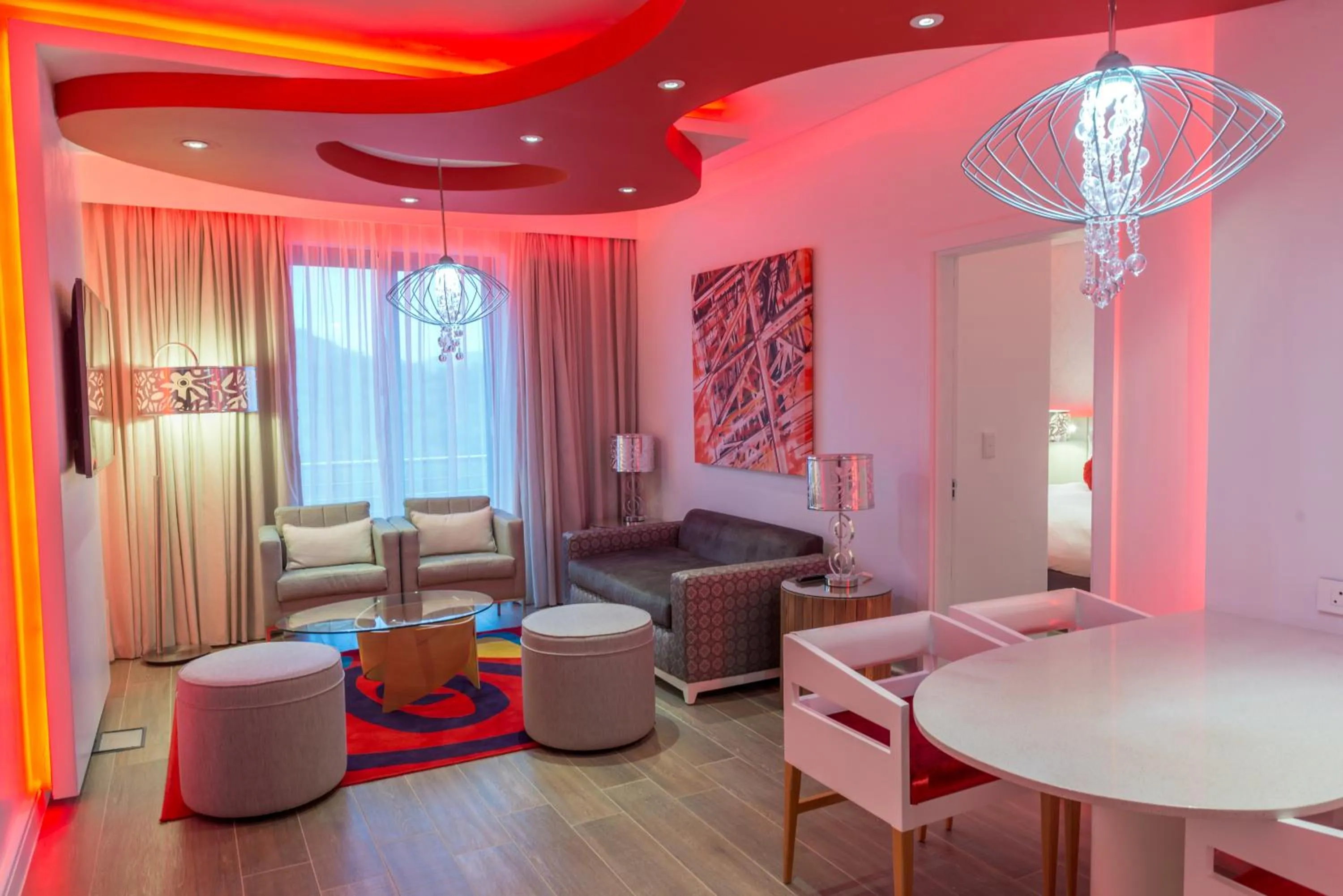 Decorative detail in Peermont Metcourt - Thaba Moshate