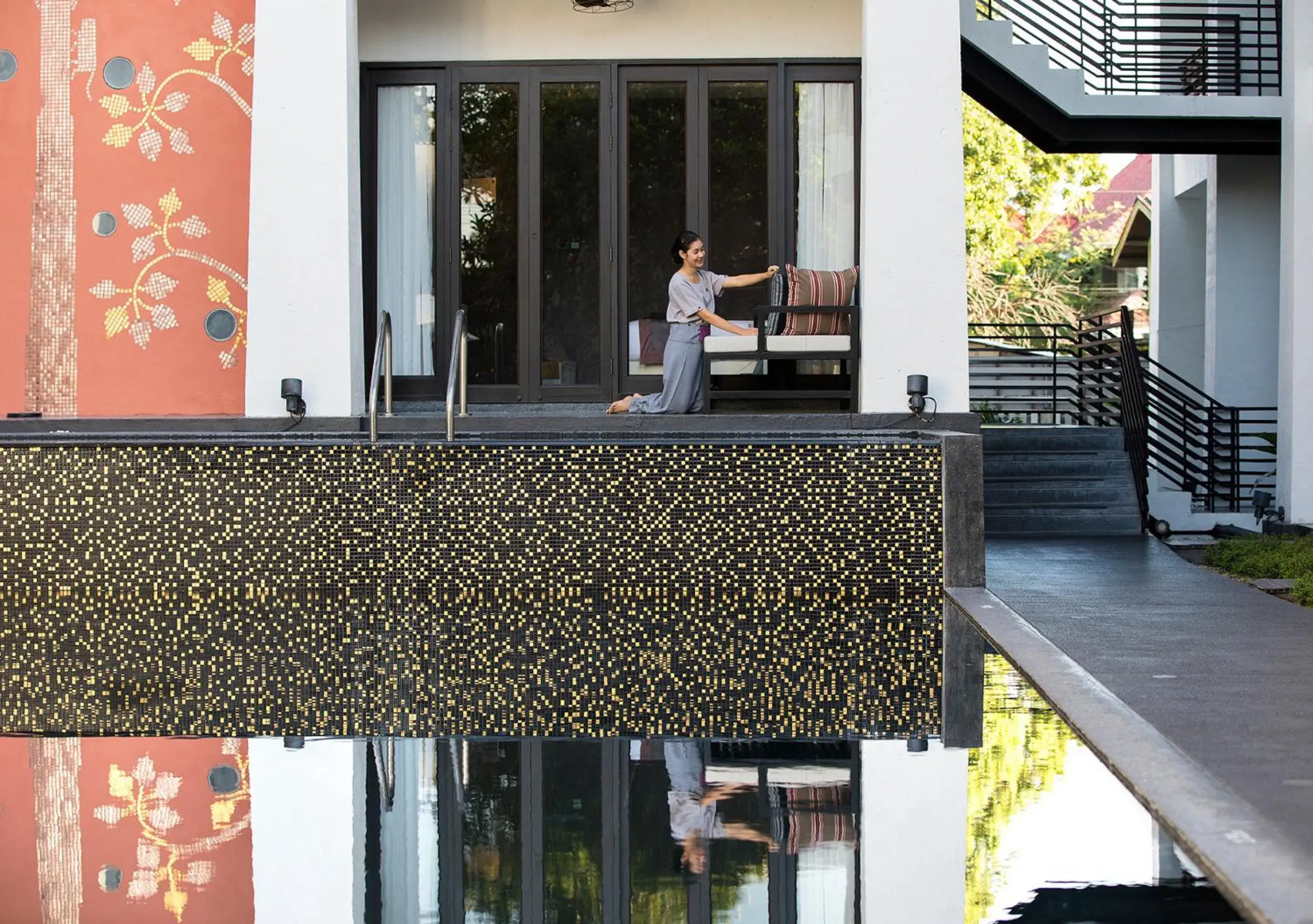 Pool view in U Chiang Mai Pool view in U Chiang Mai