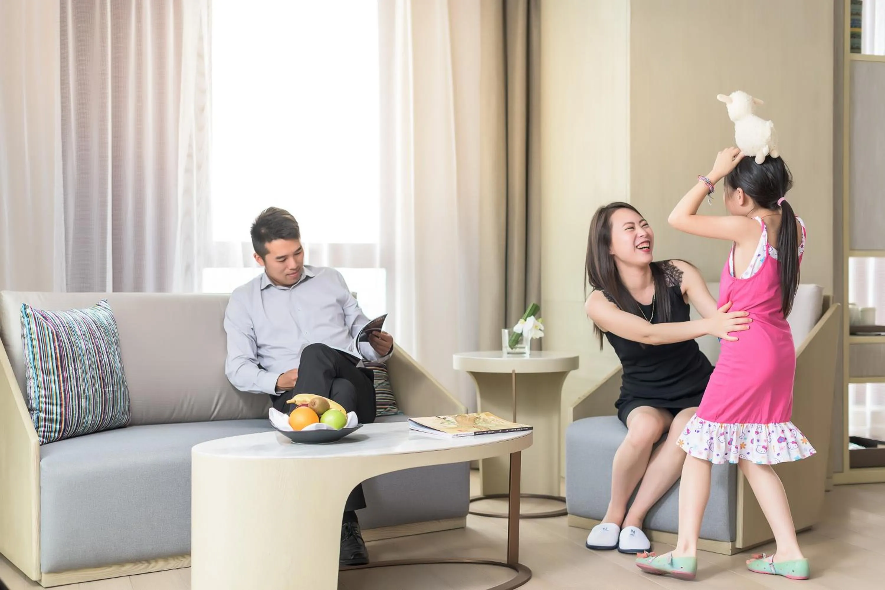 Family in Novotel Shanghai Clover