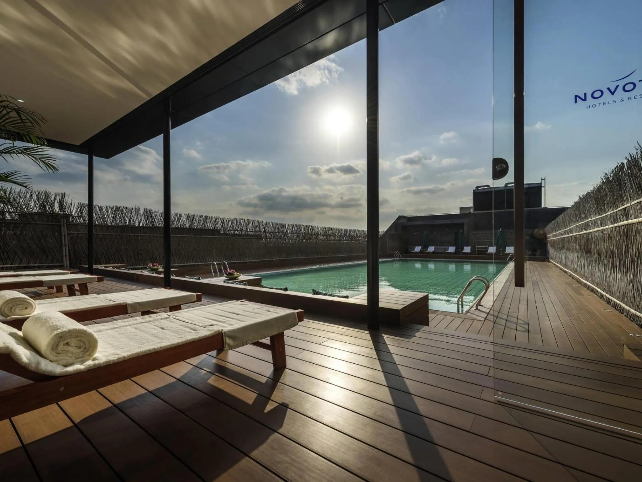 Property building in Novotel Shanghai Clover