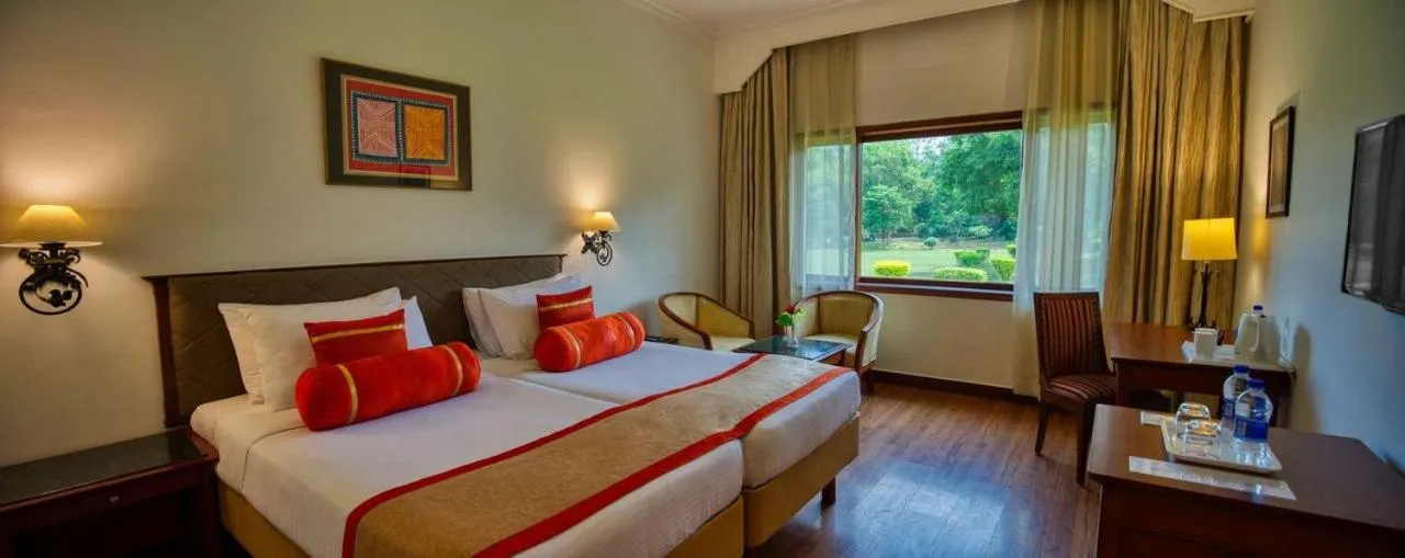 Bed in Clarks Khajuraho