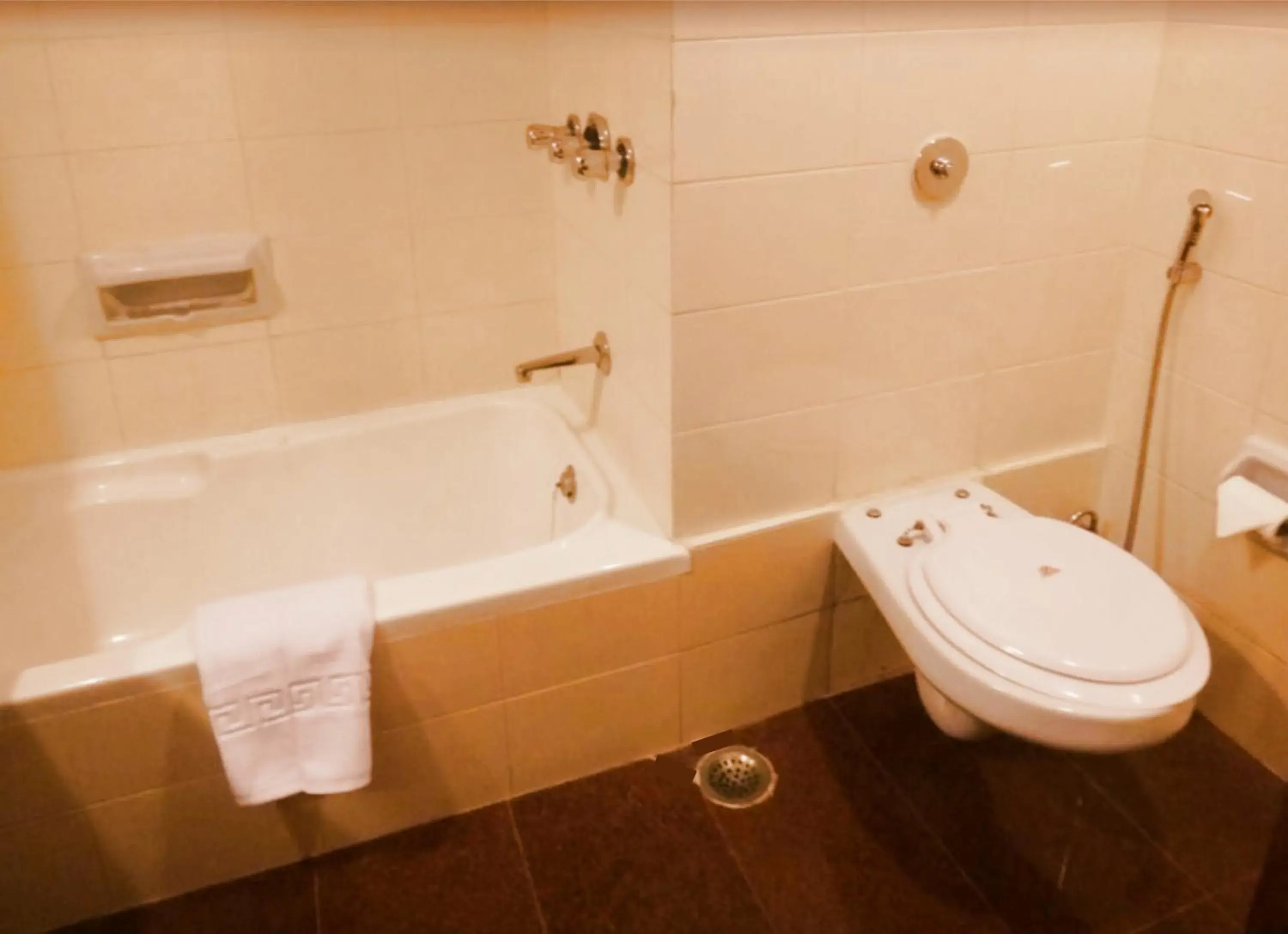 Bathroom in Clarks Khajuraho Bathroom in Clarks Khajuraho