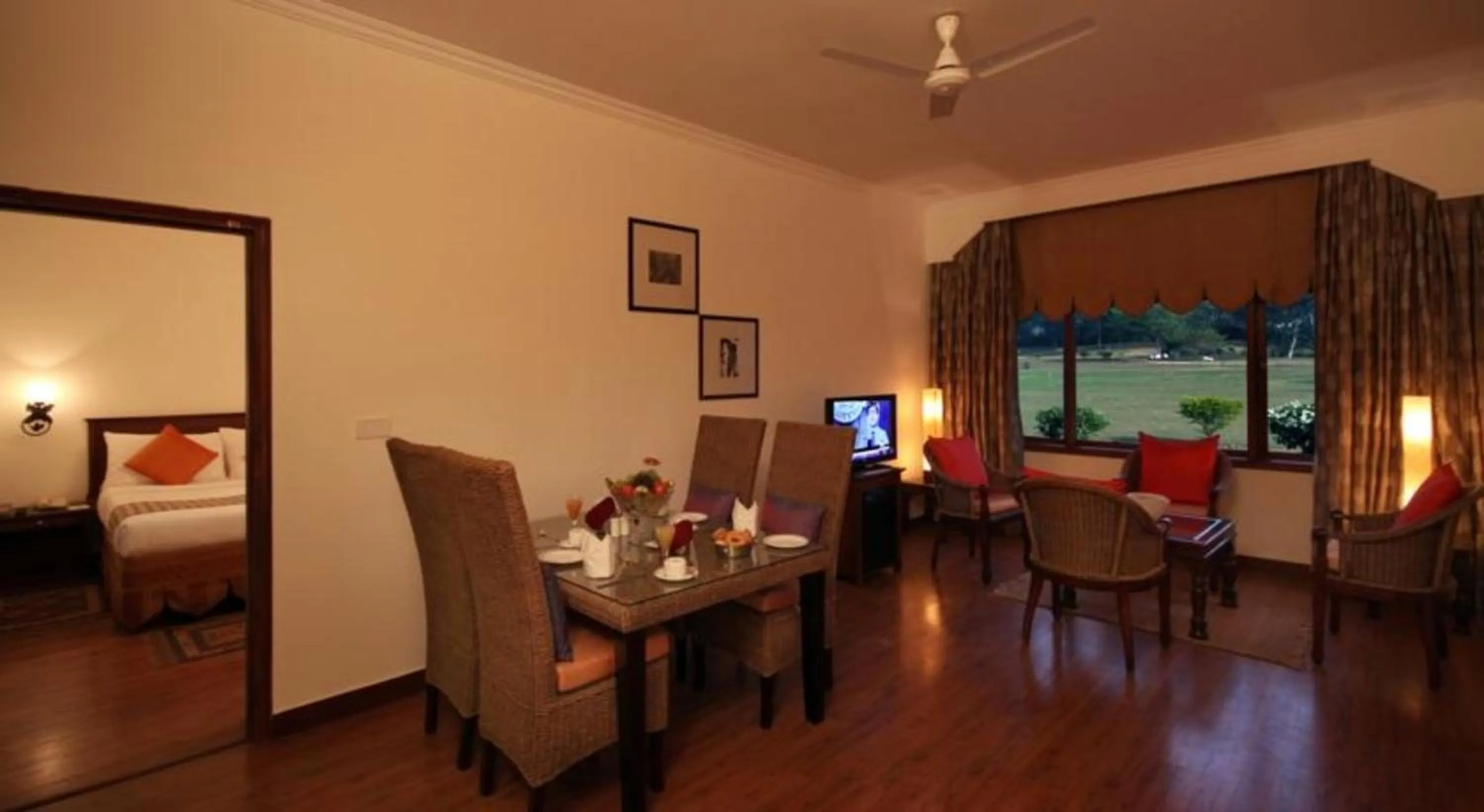 Dining area in Clarks Khajuraho