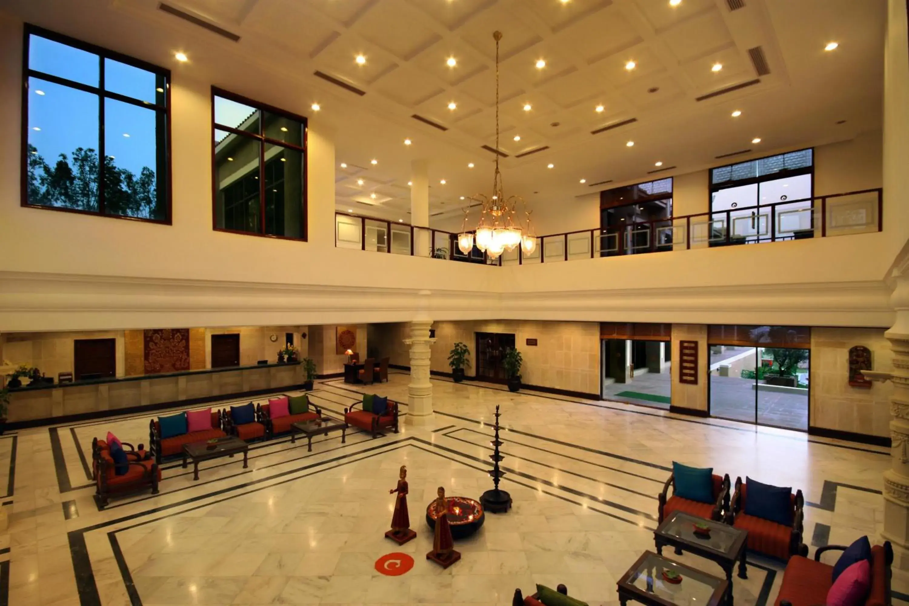 Lobby or reception in Clarks Khajuraho Lobby or reception in Clarks Khajuraho