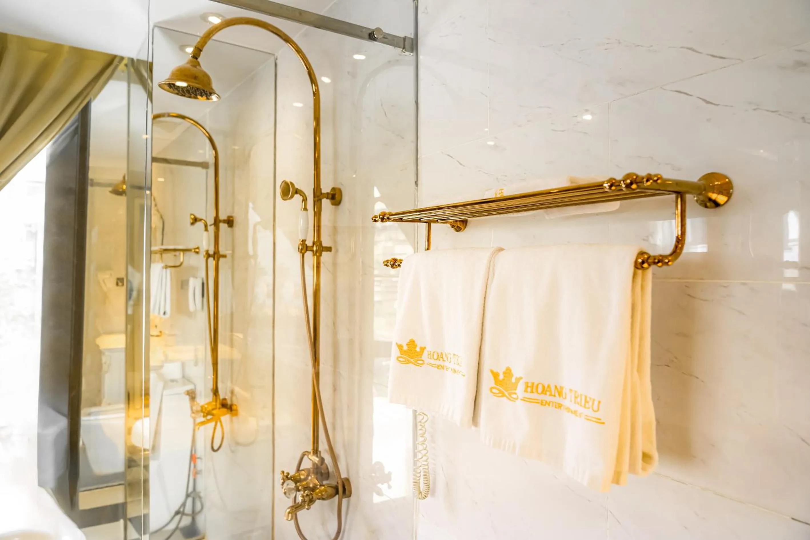 Bathroom in Hoang Trieu Hotel