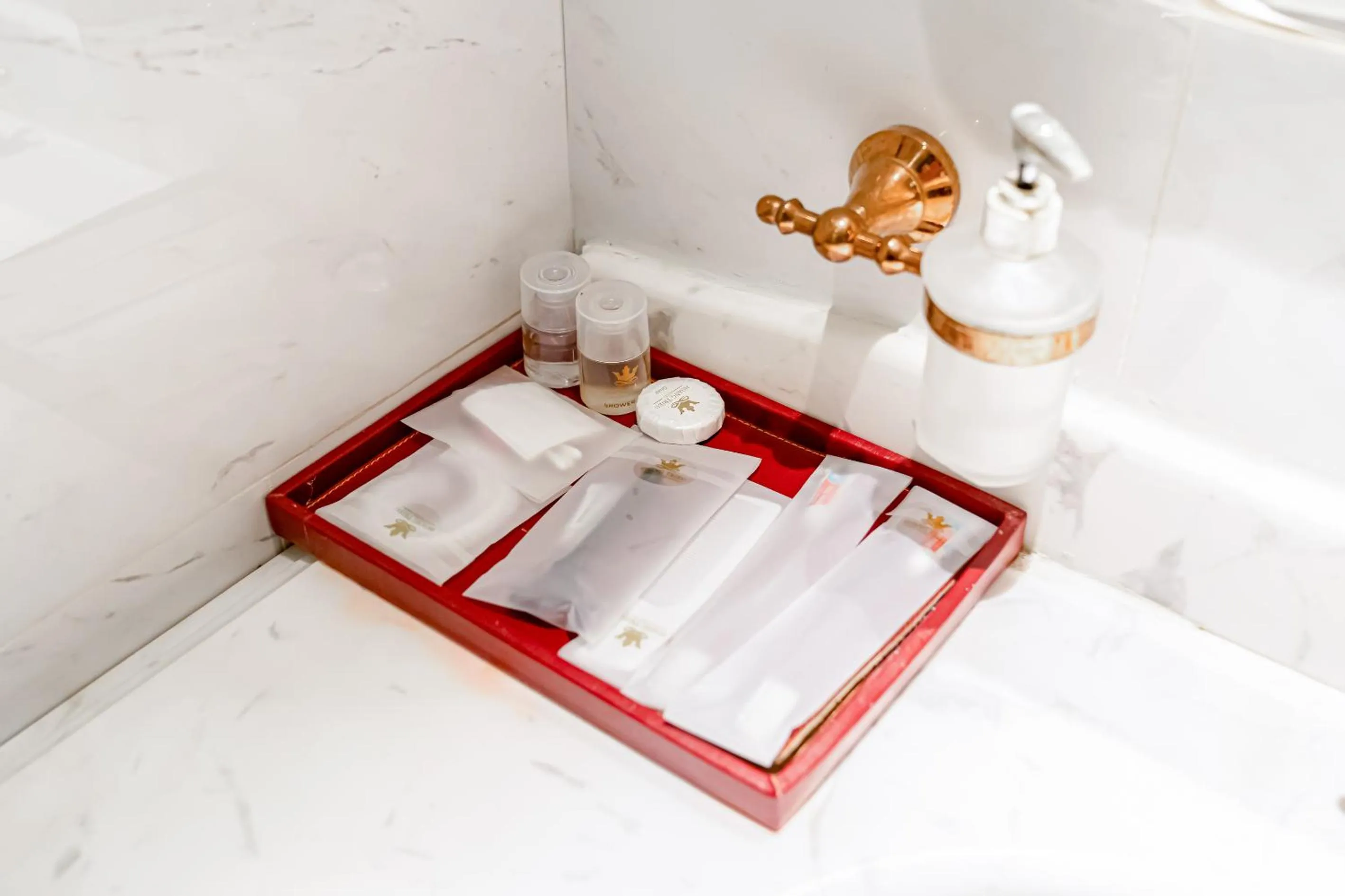 Bathroom in Hoang Trieu Hotel