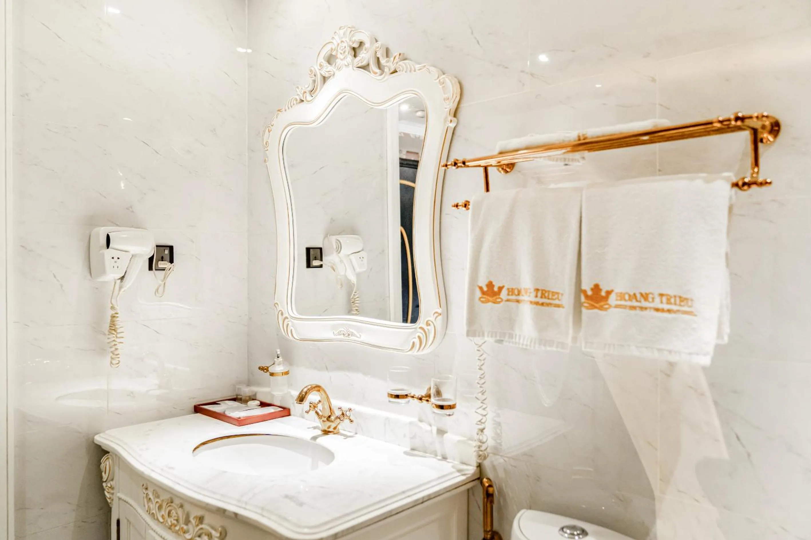 towels in Hoang Trieu Hotel