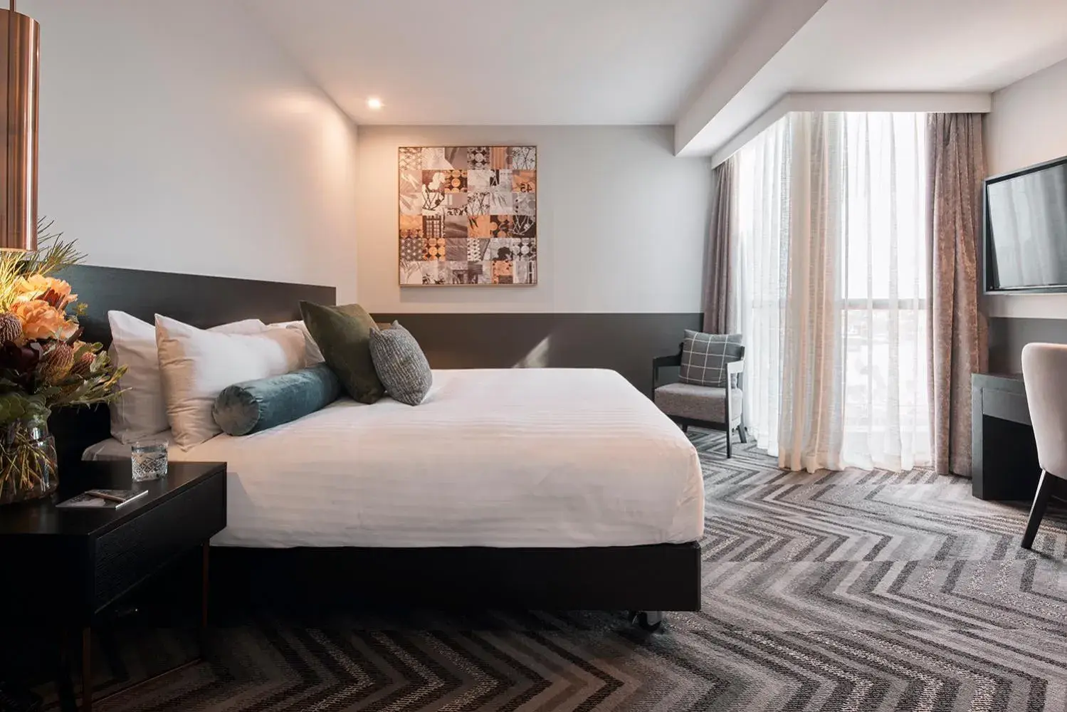 Bedroom, Bed in Rydges Perth Kings Square Bedroom, Bed in Rydges Perth Kings Square
