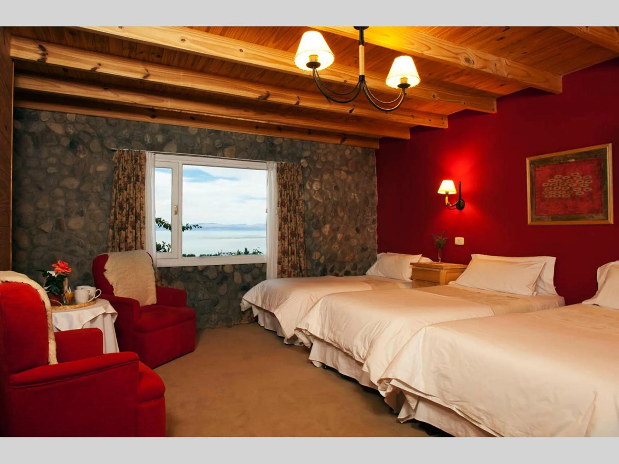 Bed in Blanca Patagonia Hostería Boutique y Cabañas