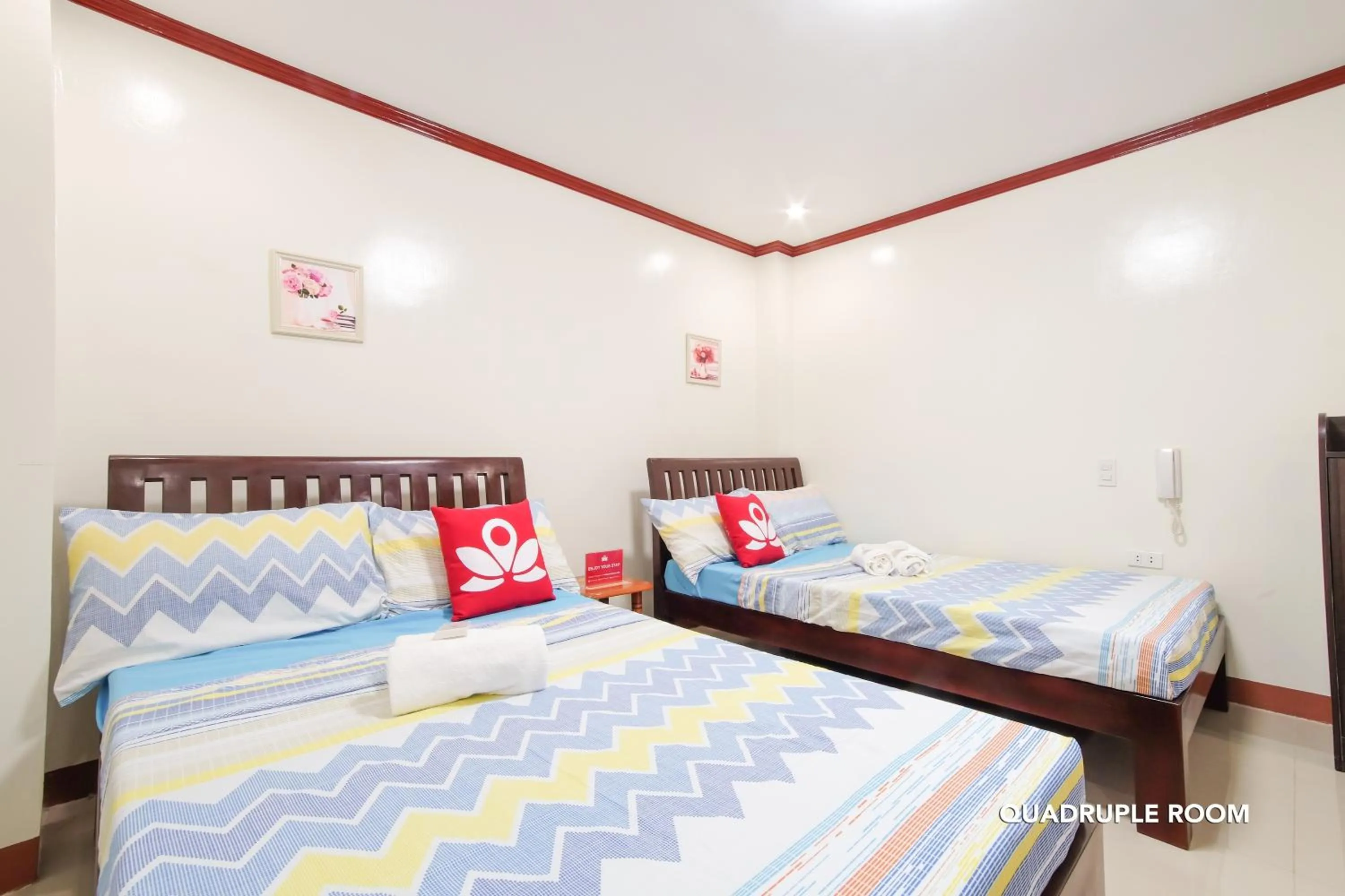 Bed in Hotel Georgina