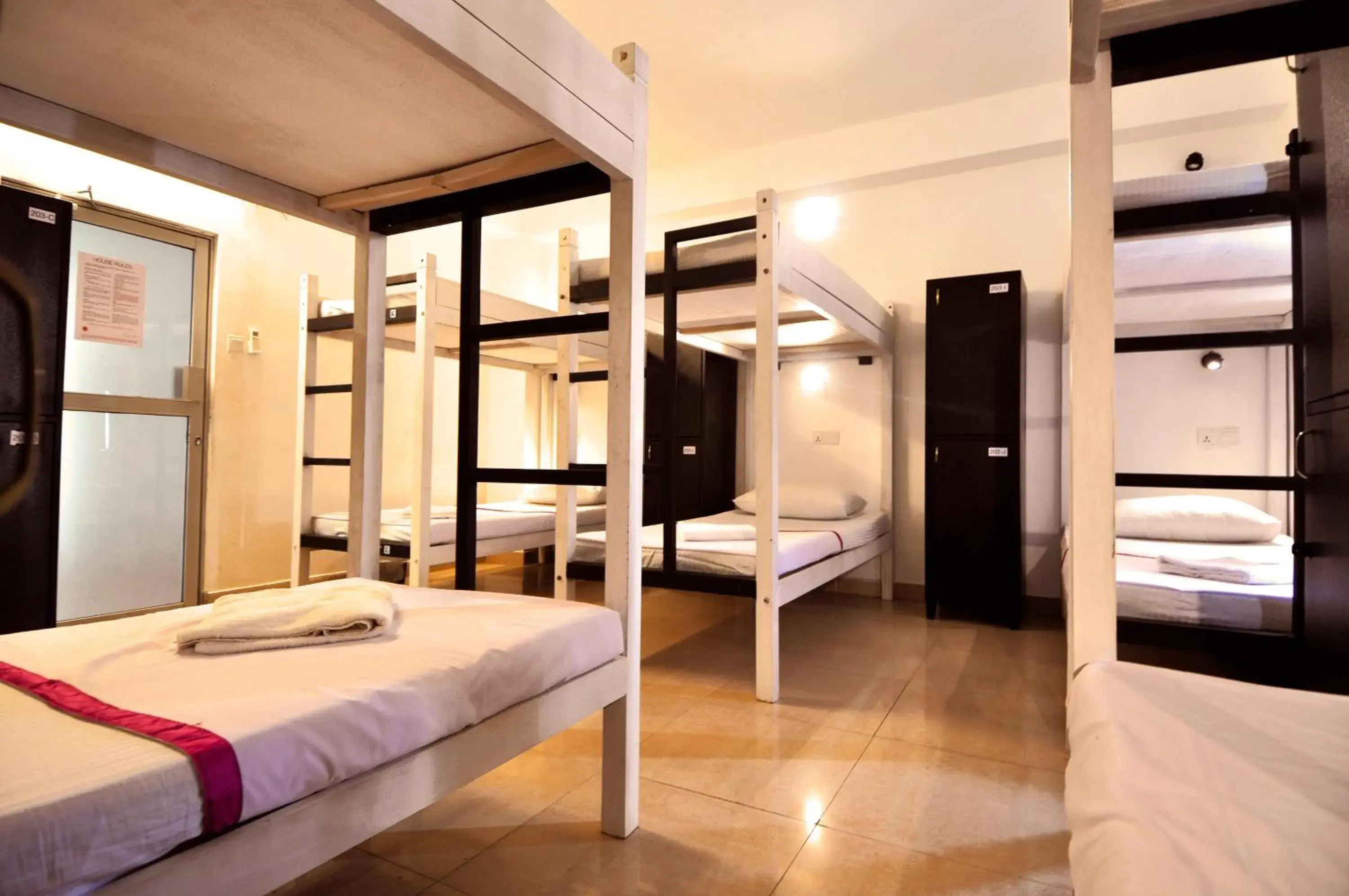 Single Bed in Female Dormitory Room in Clock Inn Dehiwala Single Bed in Female Dormitory Room in Clock Inn Dehiwala