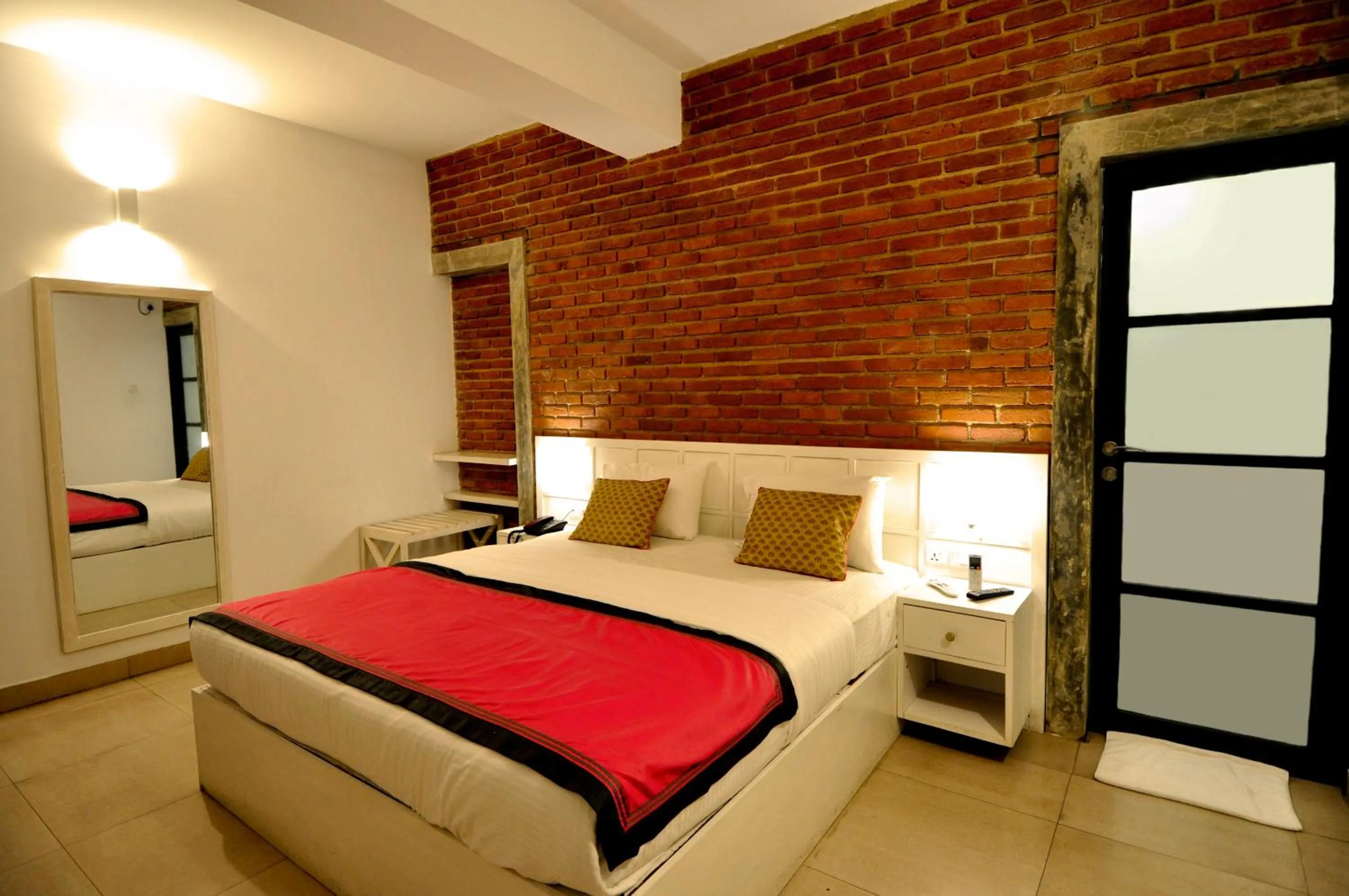 Bed in Clock Inn Dehiwala