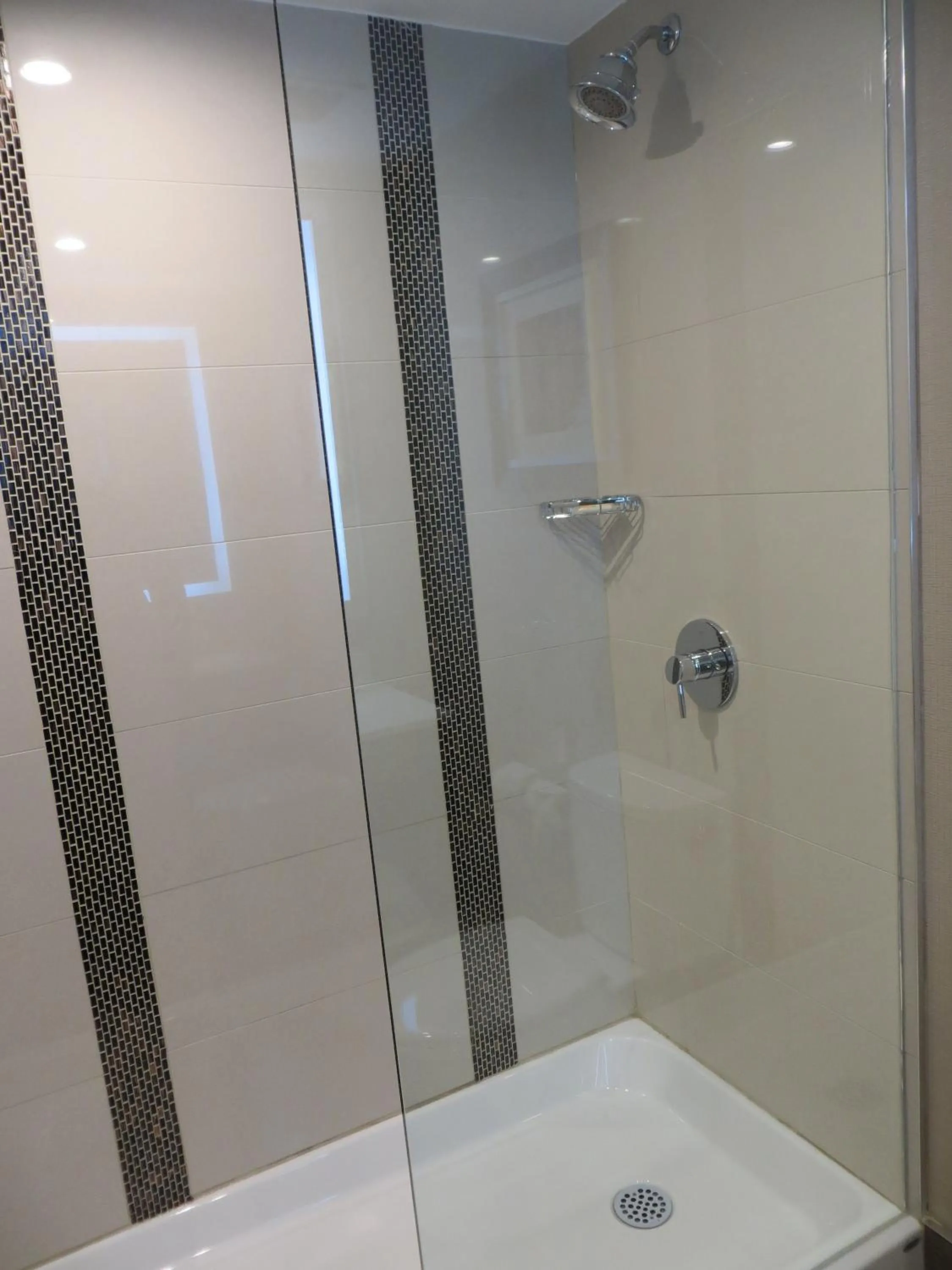 Shower in Holiday Inn Sudbury by IHG