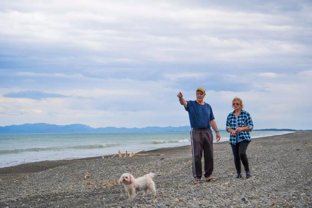 Beach in Leithfield Beach Holiday Park