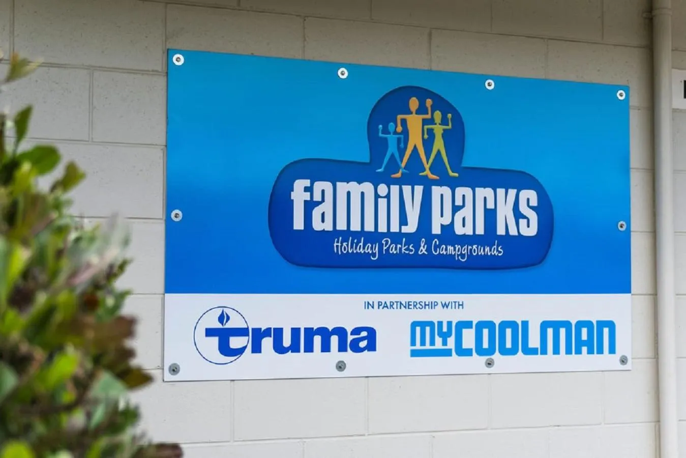 Property logo or sign in Leithfield Beach Holiday Park