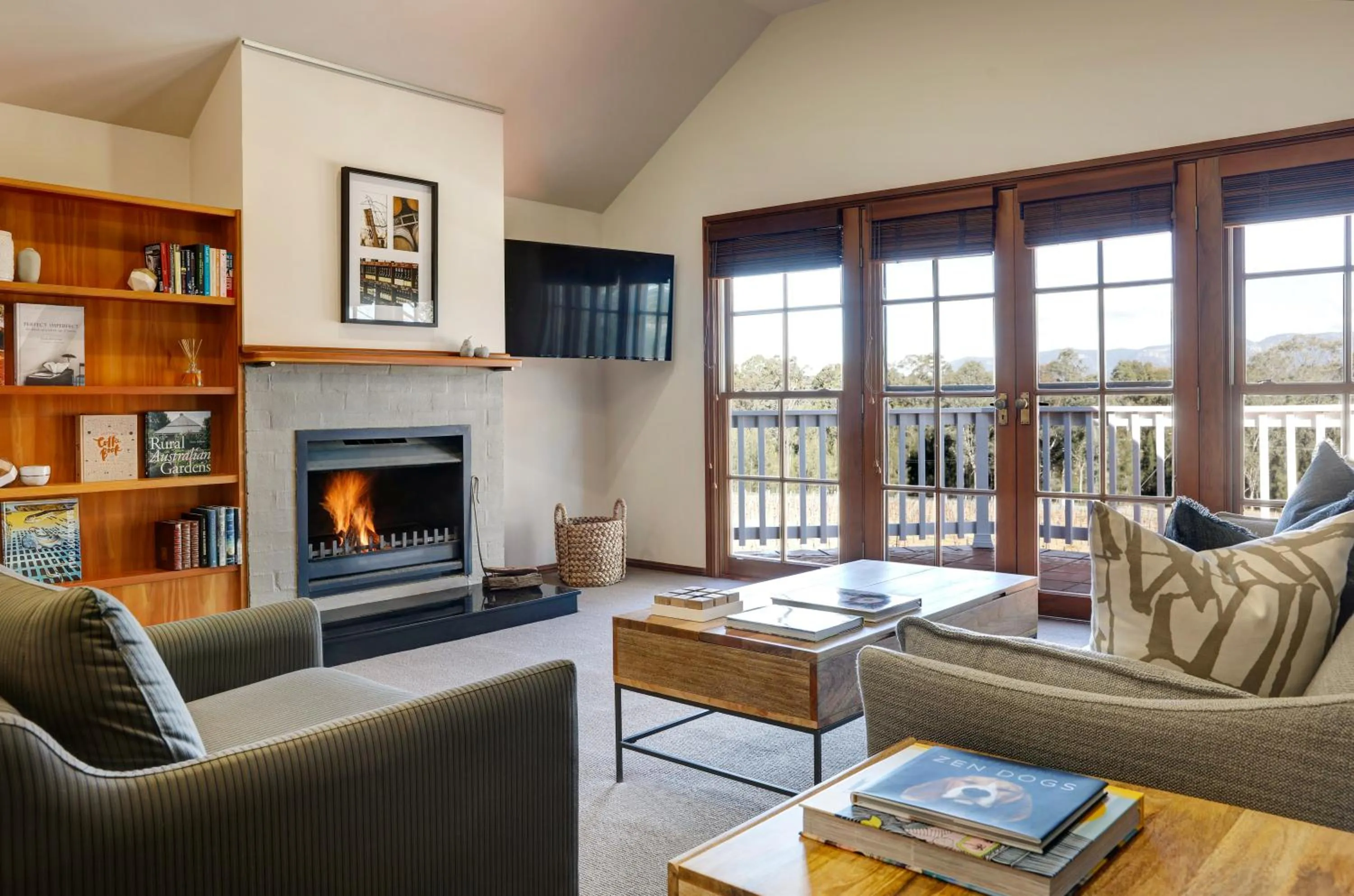 Living room in Spicers Vineyards Estate