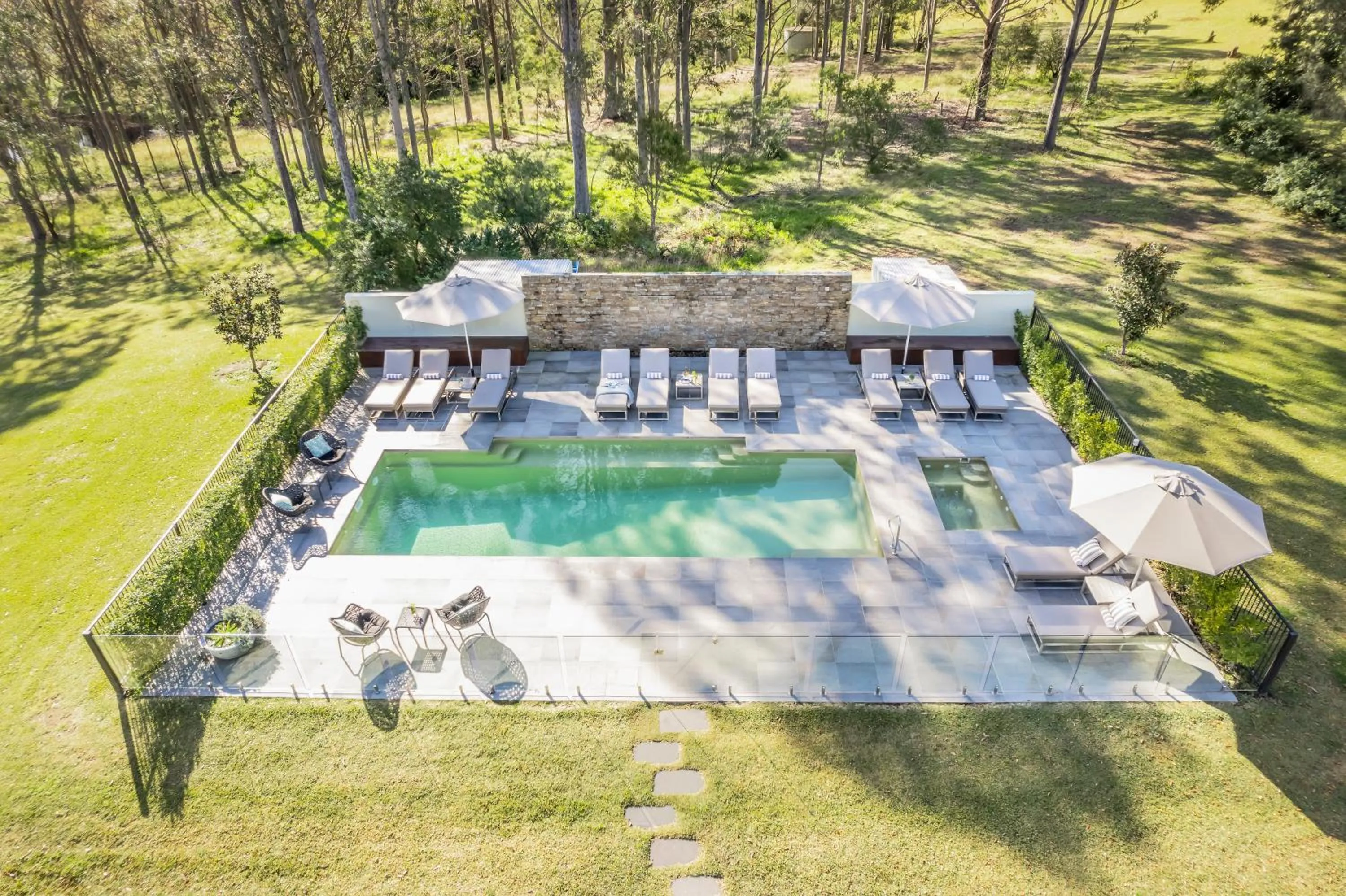 Swimming pool in Spicers Vineyards Estate