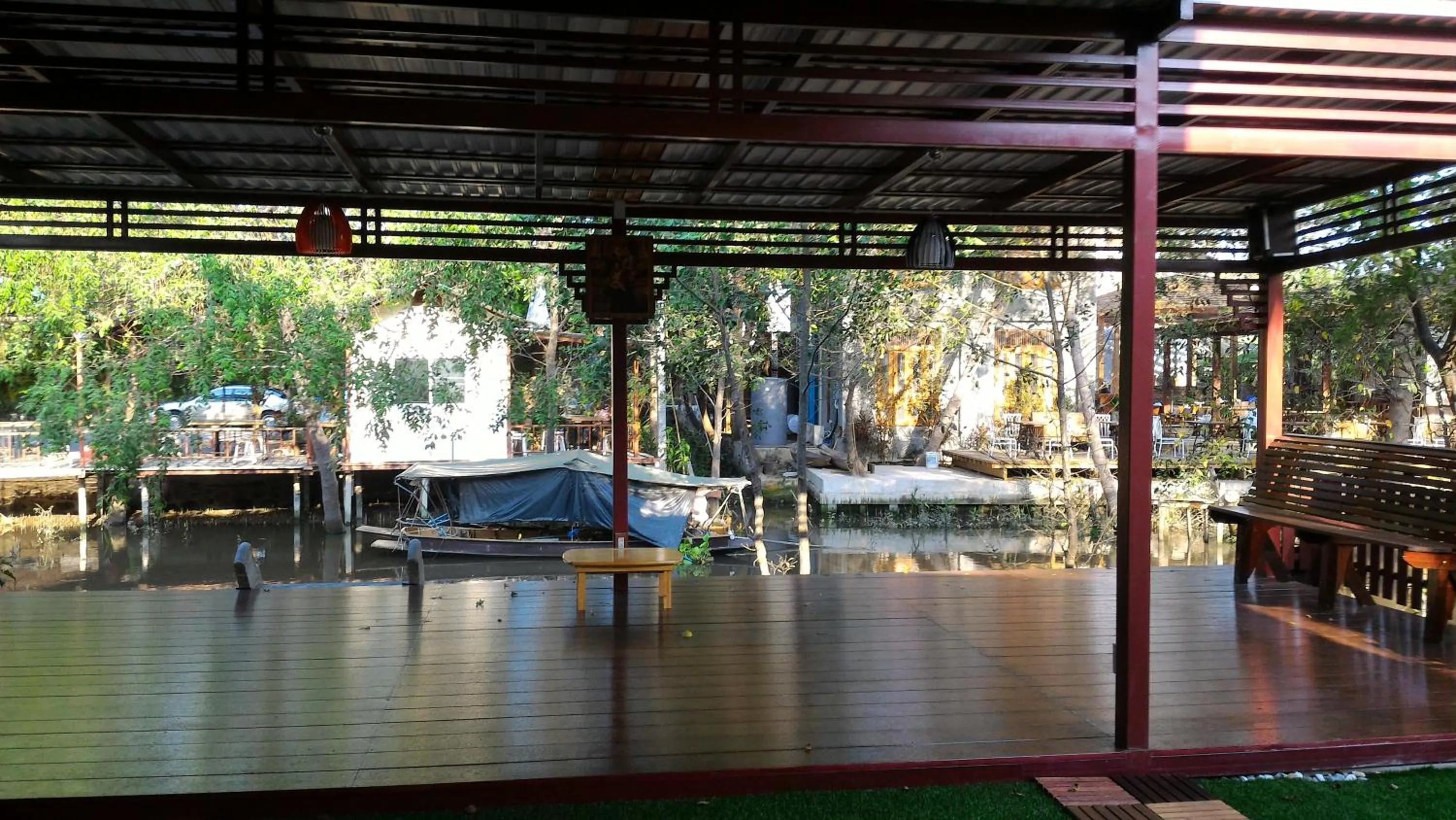 Patio in Aple Homestay