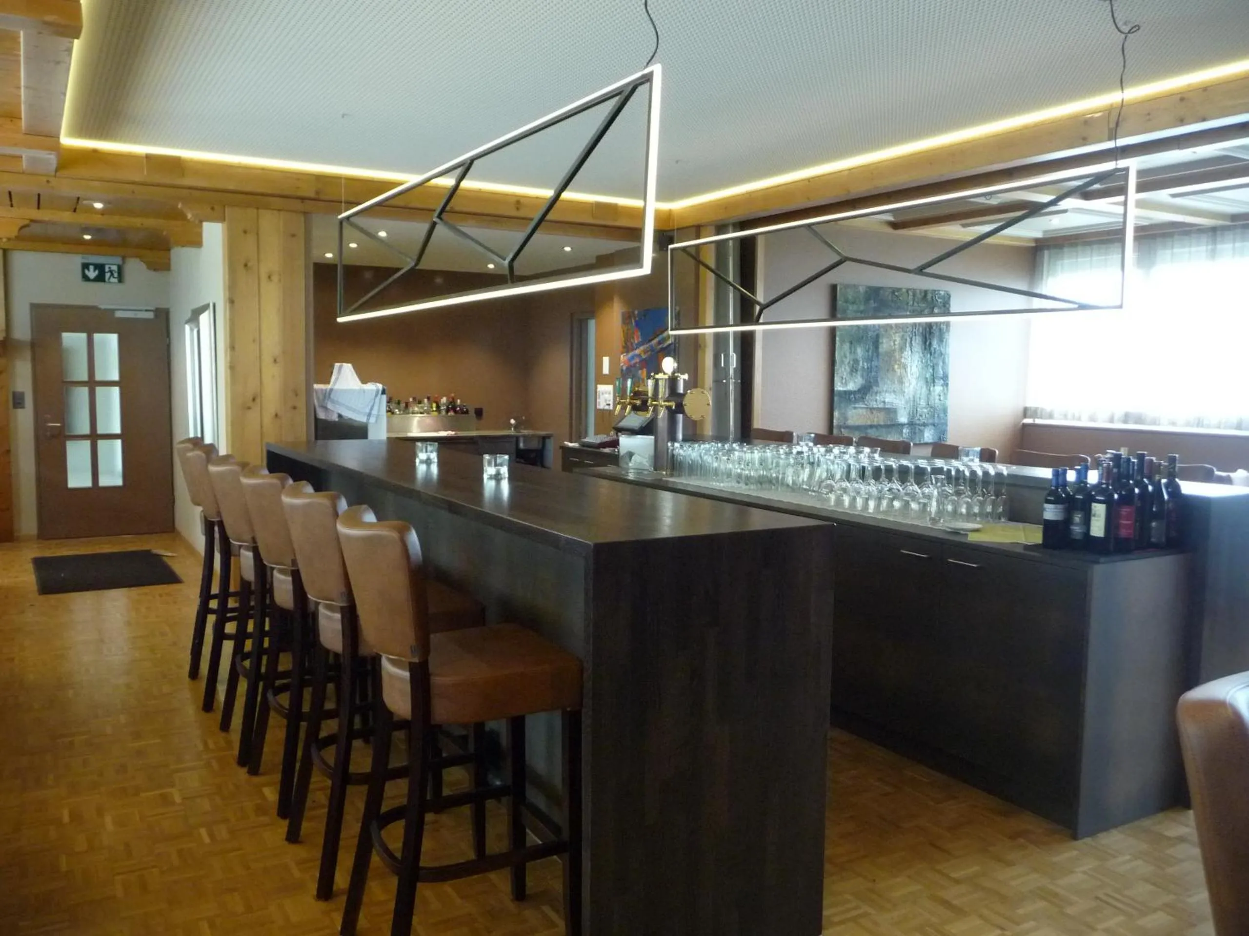 Lounge or bar in Hotel Bahnhof