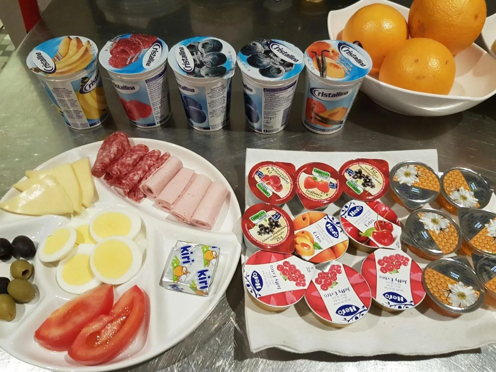 Breakfast in Hotel Bahnhof