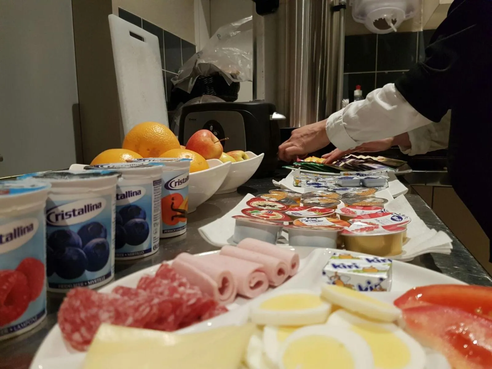 Breakfast in Hotel Bahnhof