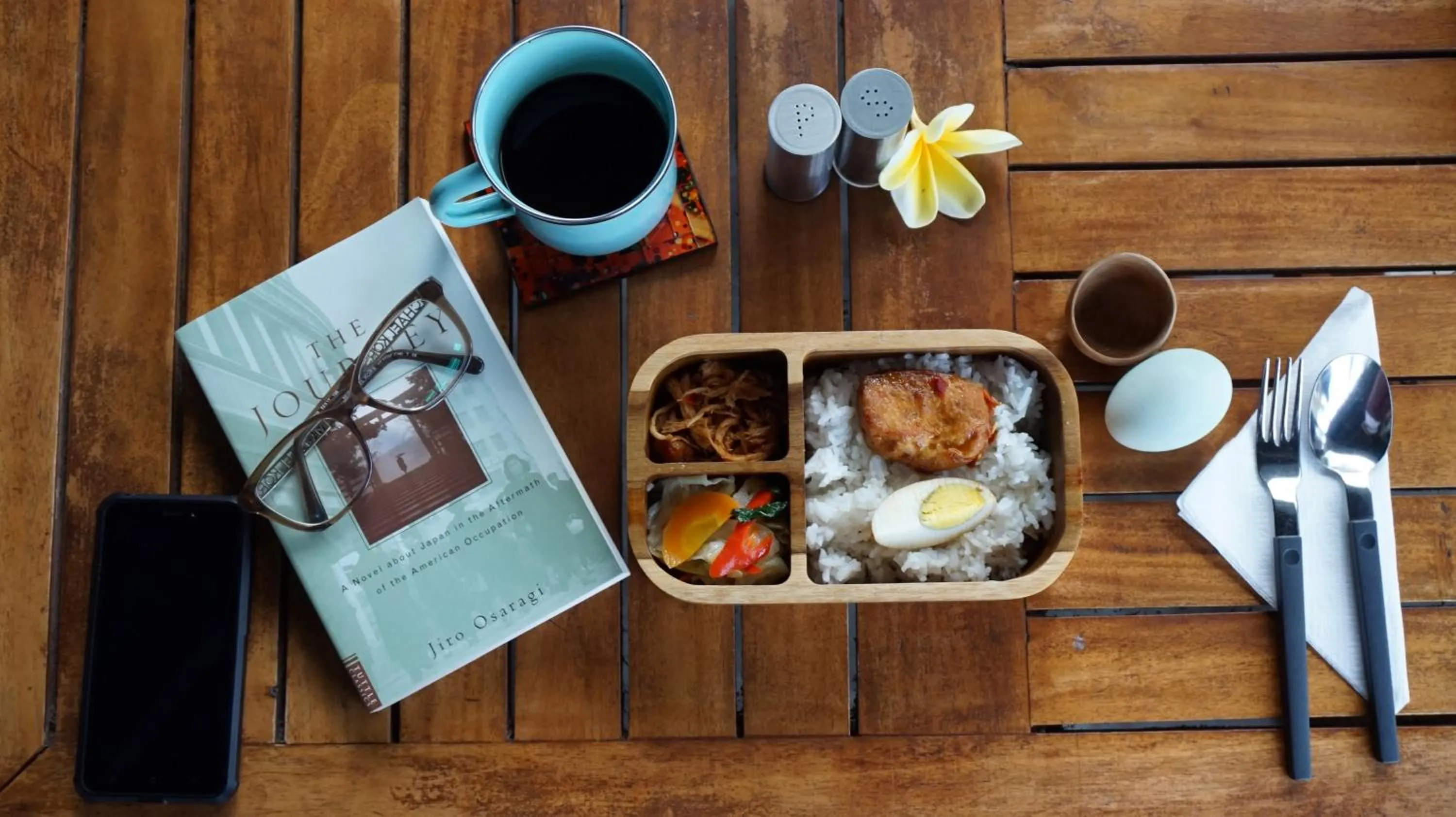 Asian breakfast in NamaStay