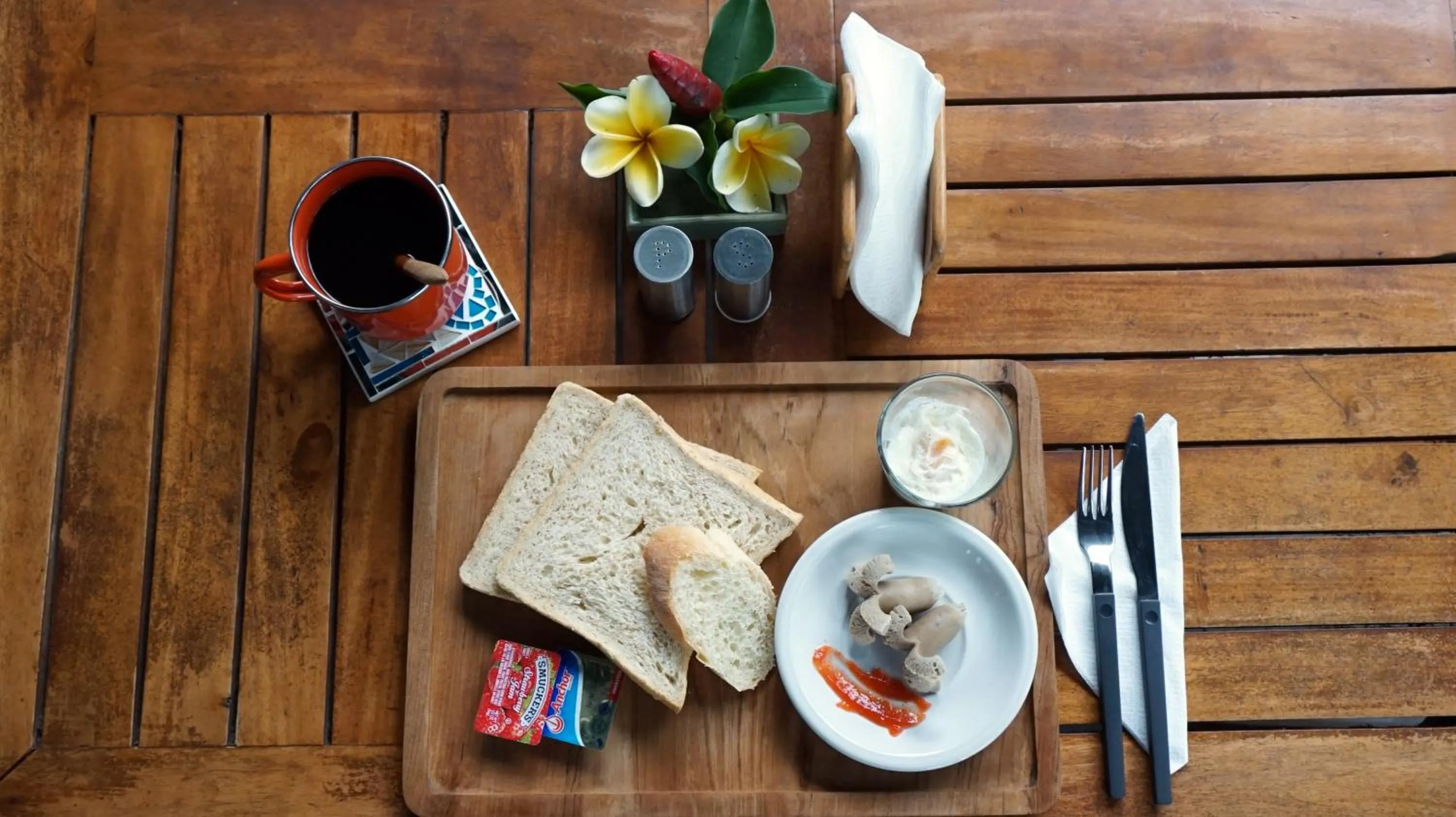 American breakfast in NamaStay