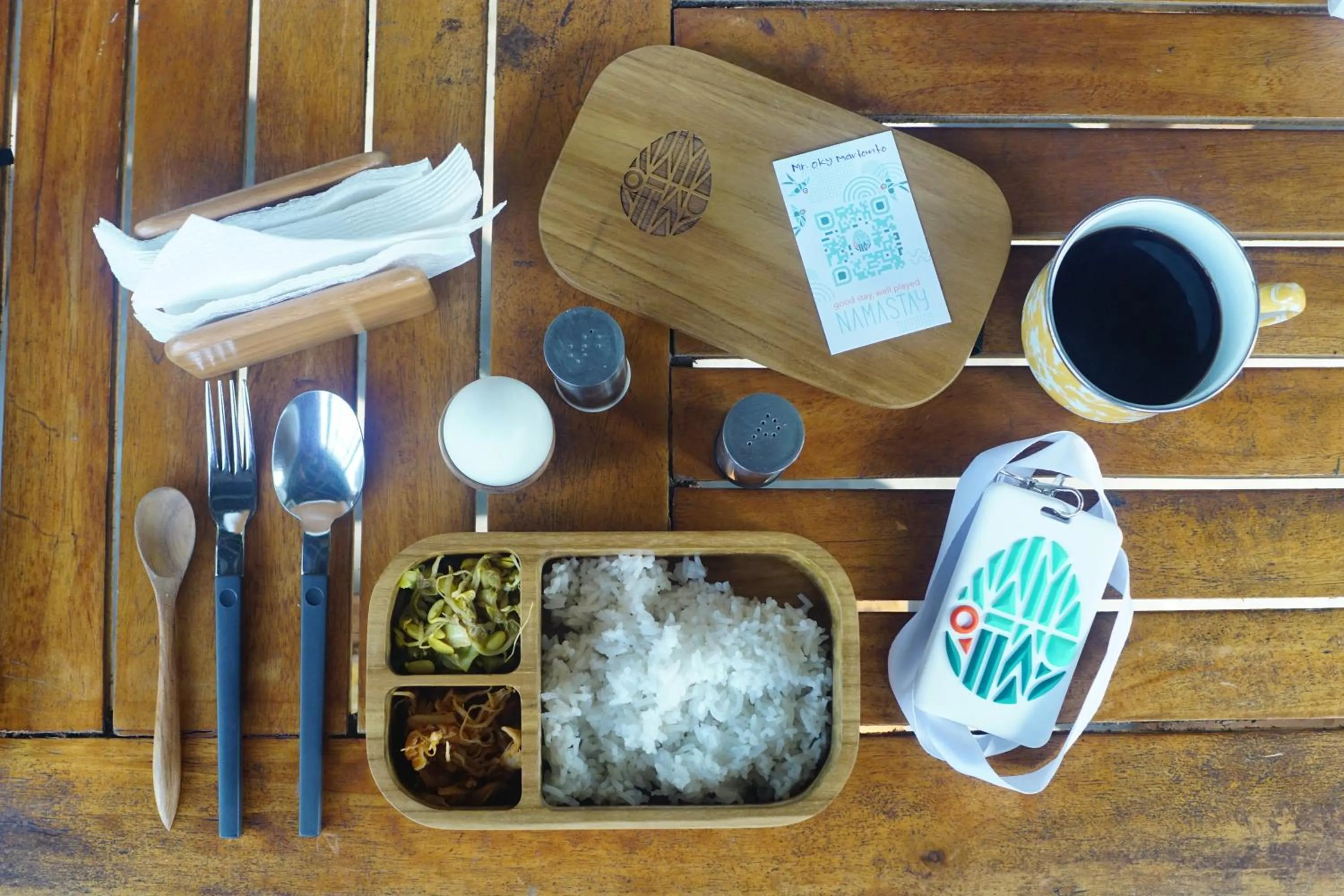 Food close-up in NamaStay