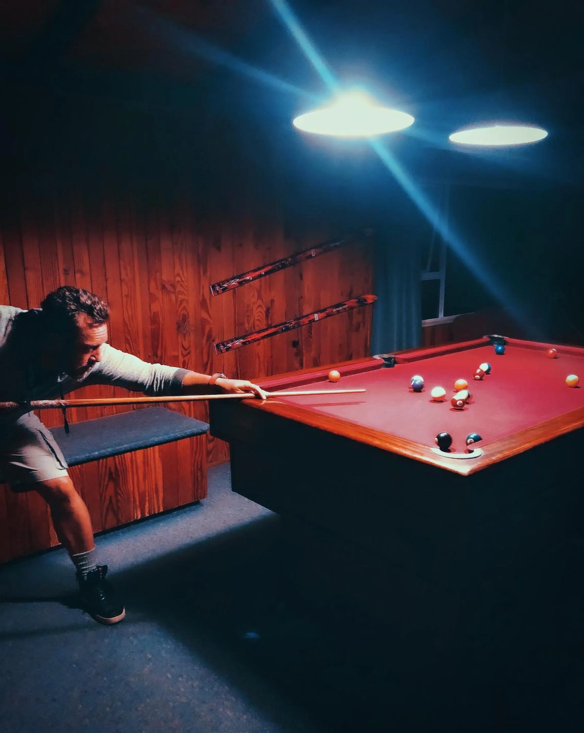Billiard in Howard's Mountain Lodge