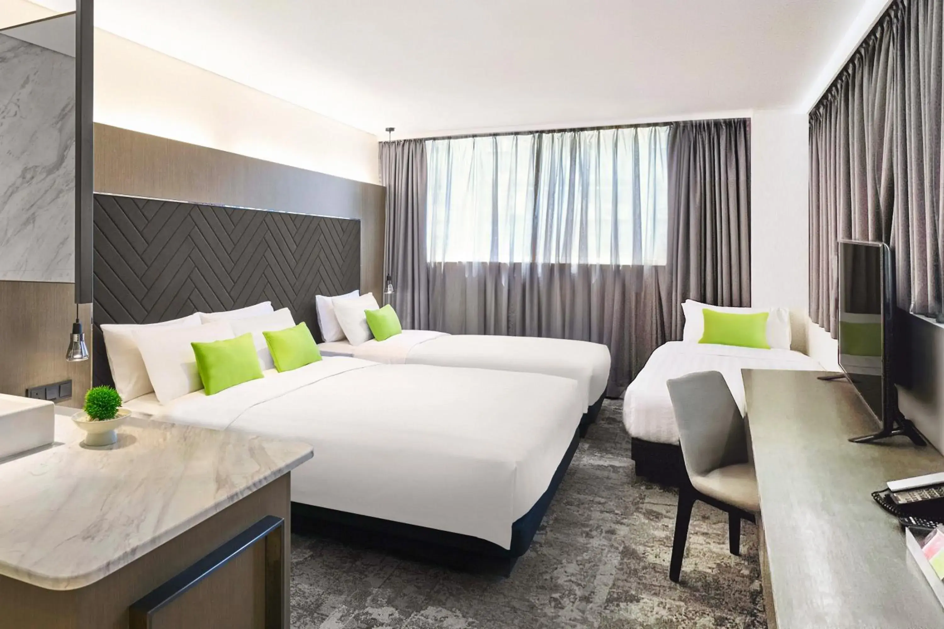 Bed in Hotel Ease Tsuen Wan Bed in Hotel Ease Tsuen Wan