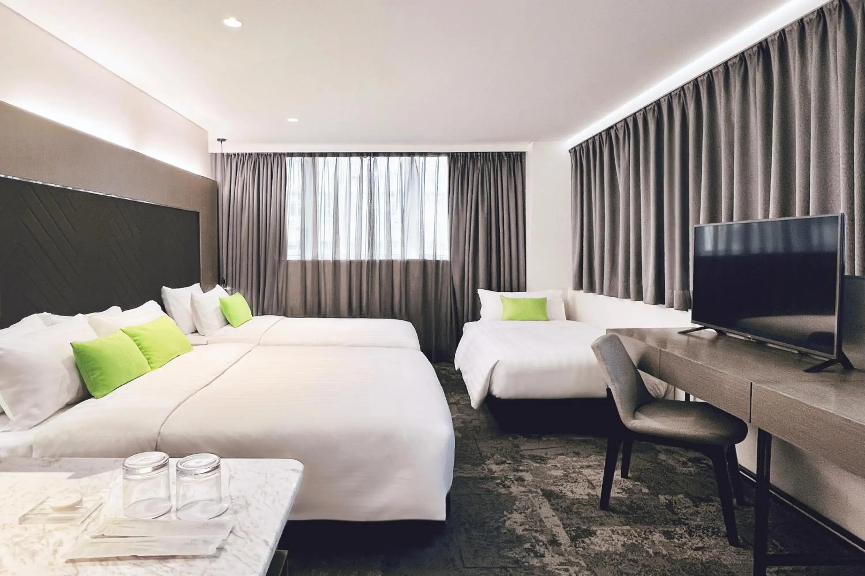 Bed in Hotel Ease Tsuen Wan Bed in Hotel Ease Tsuen Wan