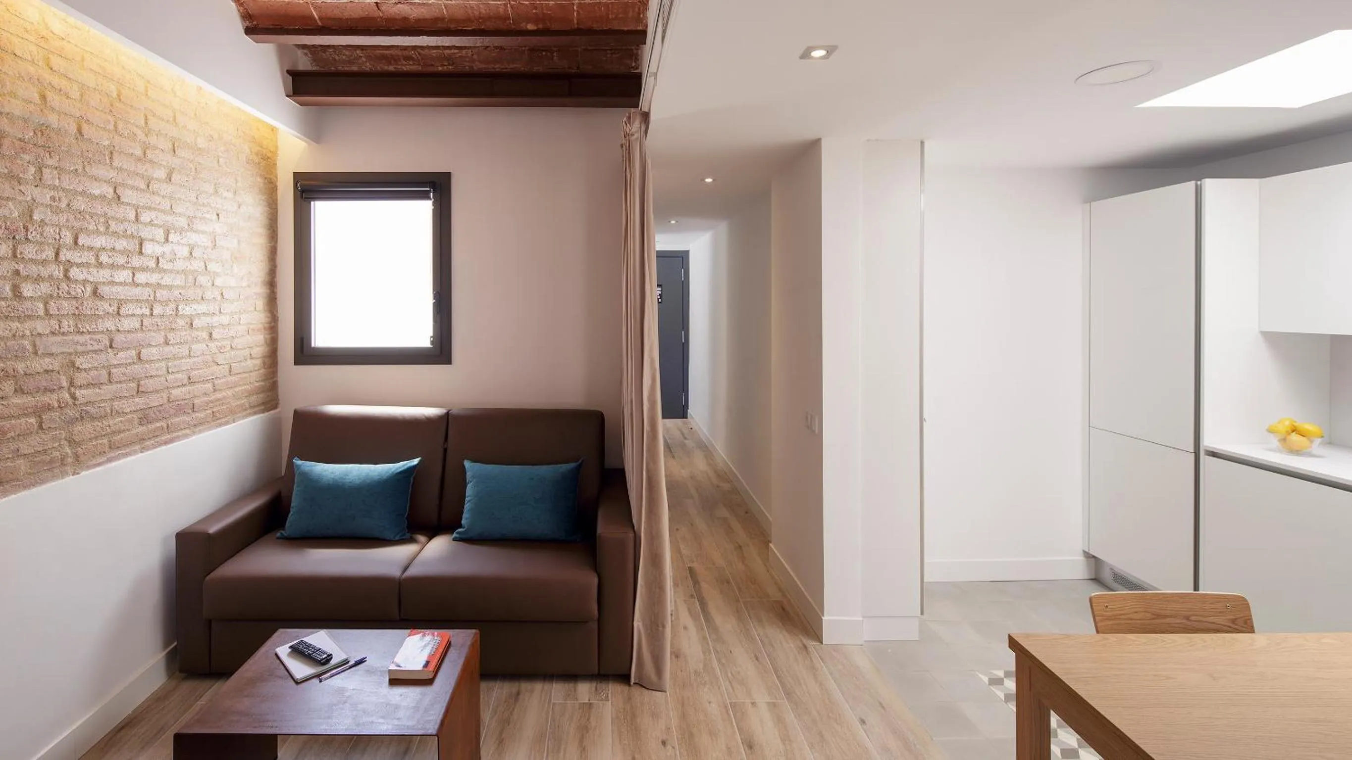 Living room in Hotel Sagrada Familia Apartments