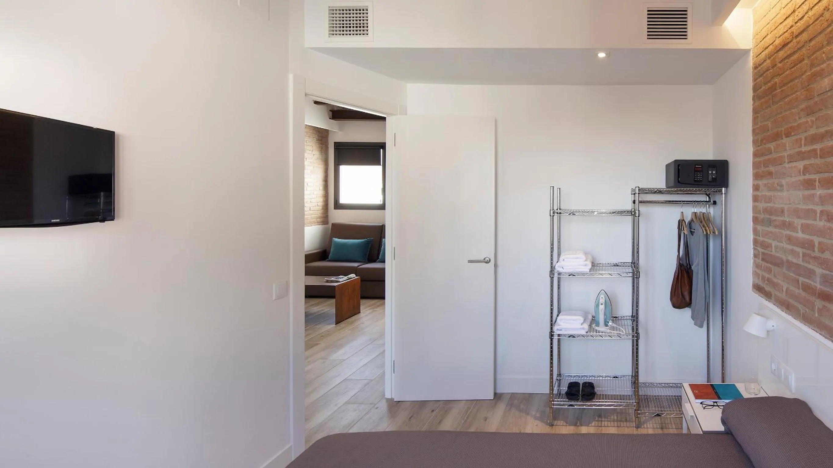 Bedroom in Hotel Sagrada Familia Apartments