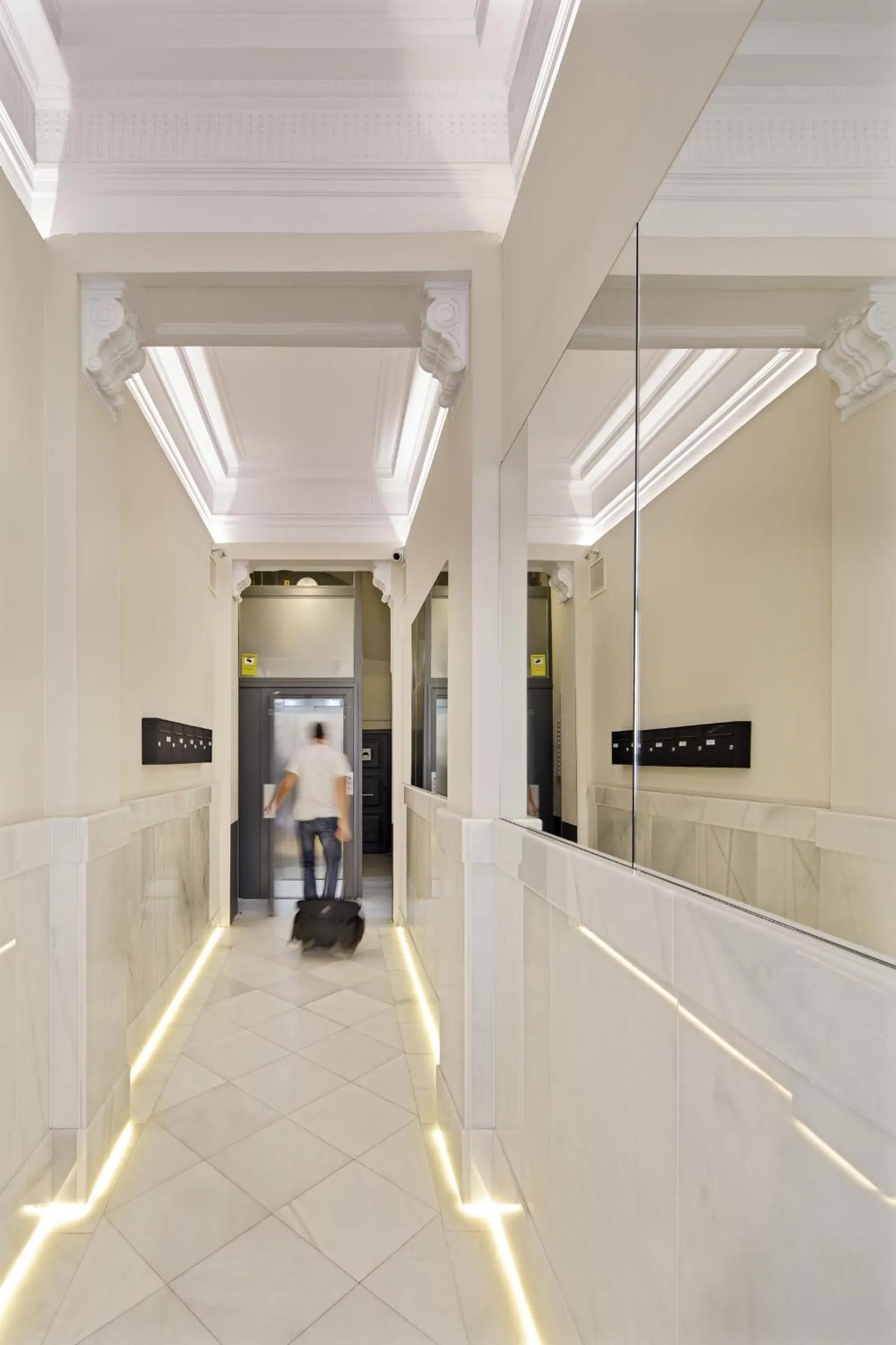 Lobby or reception in Hotel Sagrada Familia Apartments