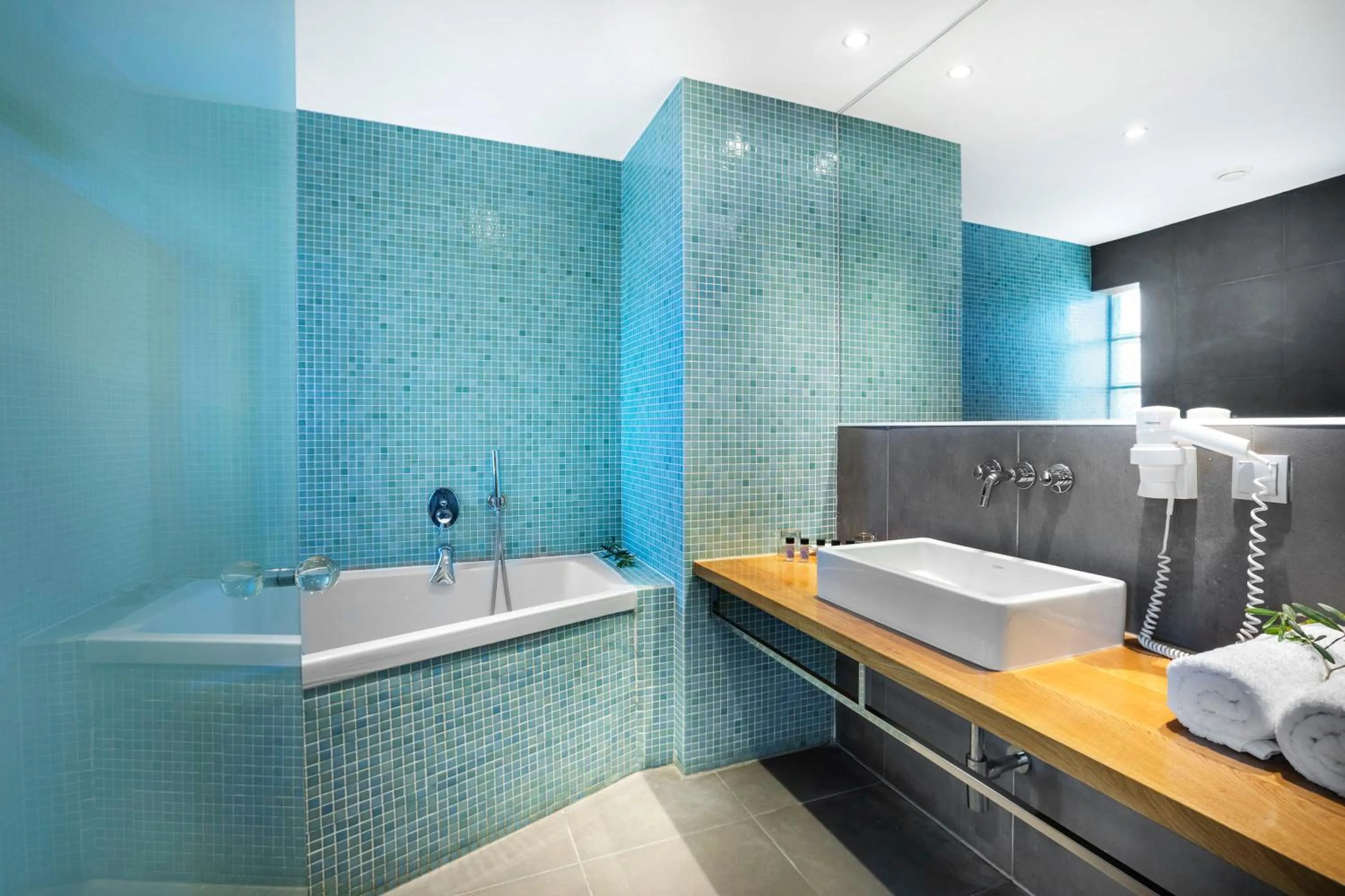 Bathroom in Hotel Hanioti Village Spa