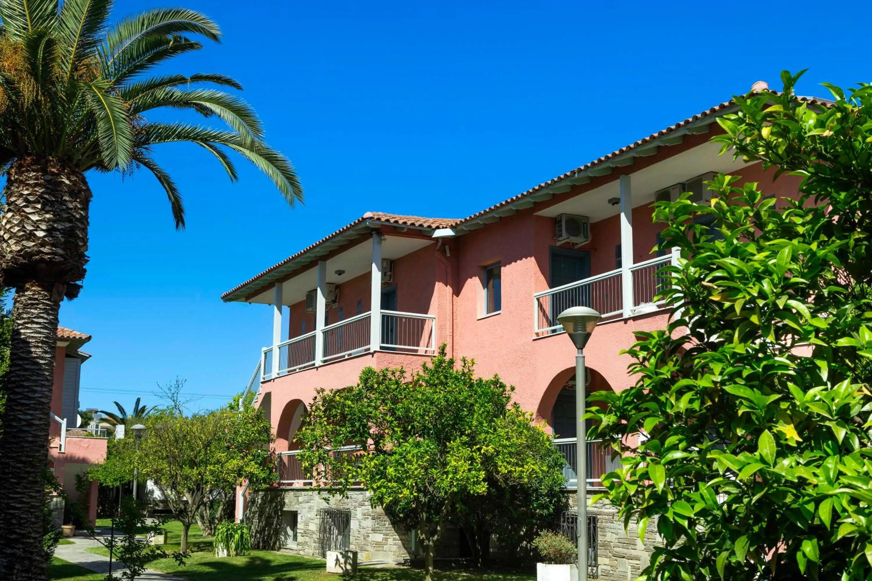 Property building in Hotel Hanioti Village Spa