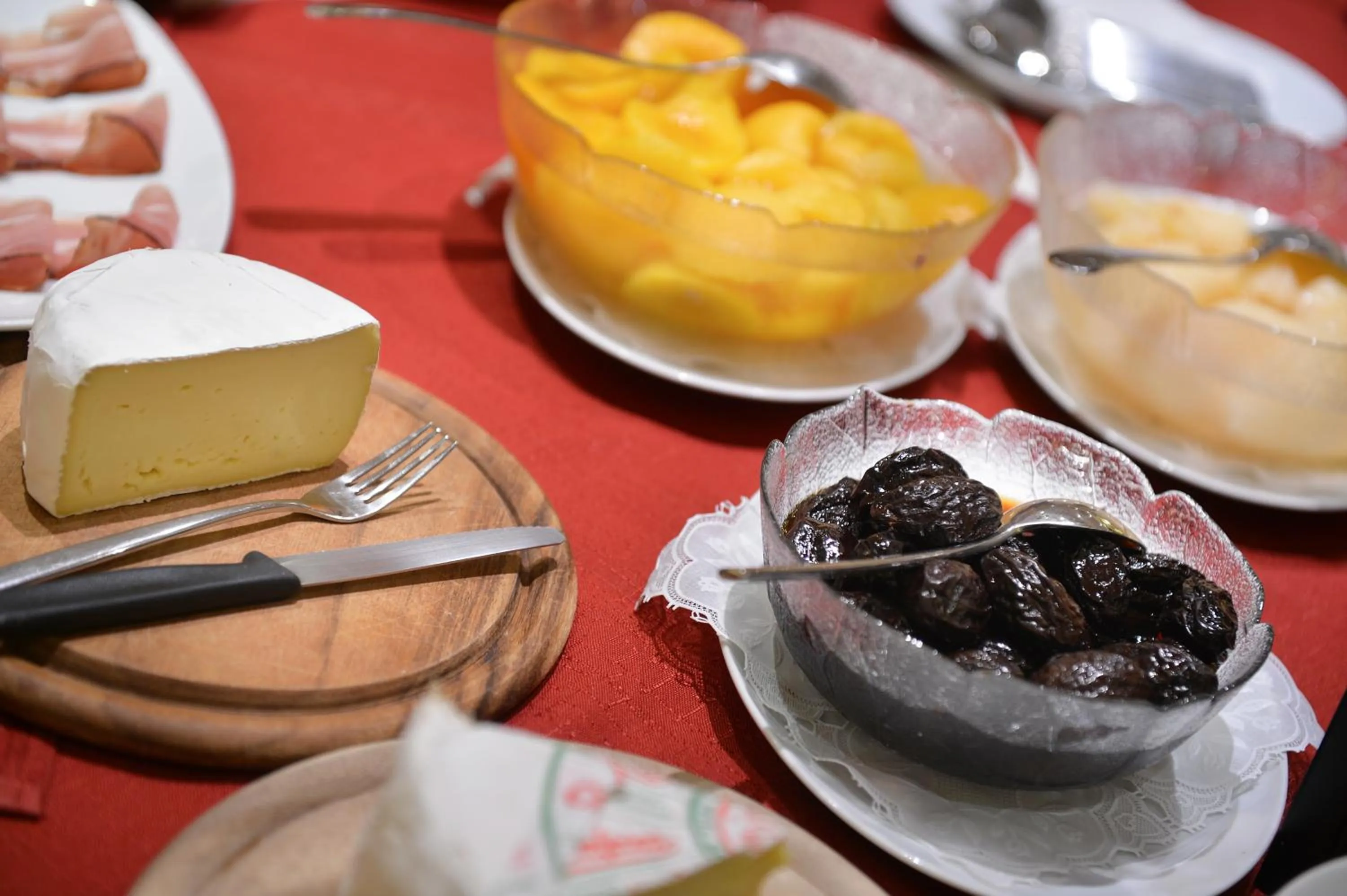 Food close-up in Hotel Meeting