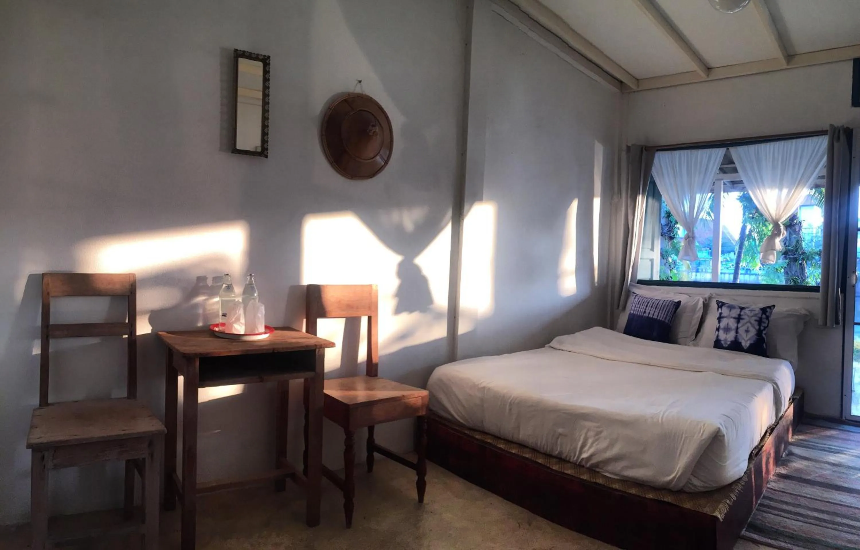 Bed in Ban Narai River Guesthouse