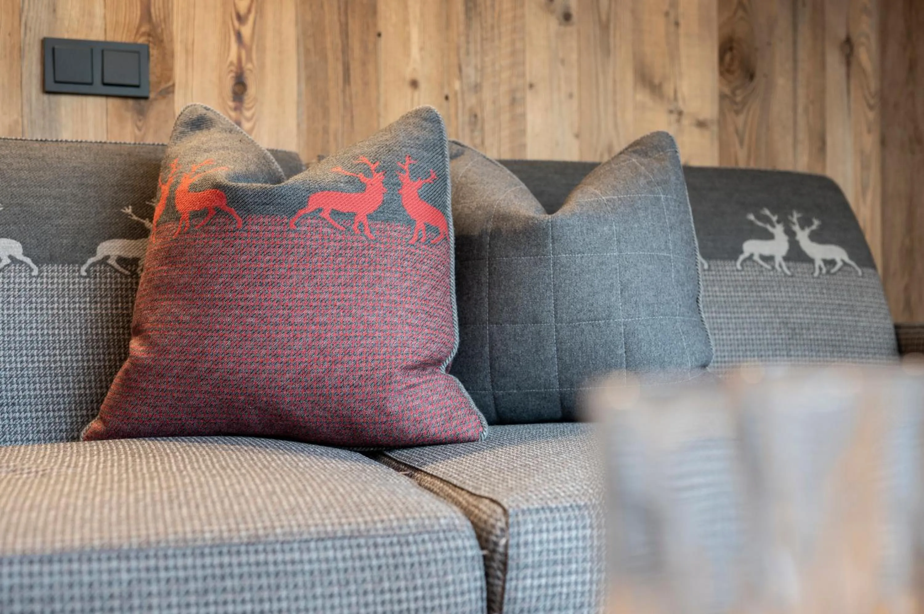 Seating area in Hotel Almschlössl & Schrotteralm