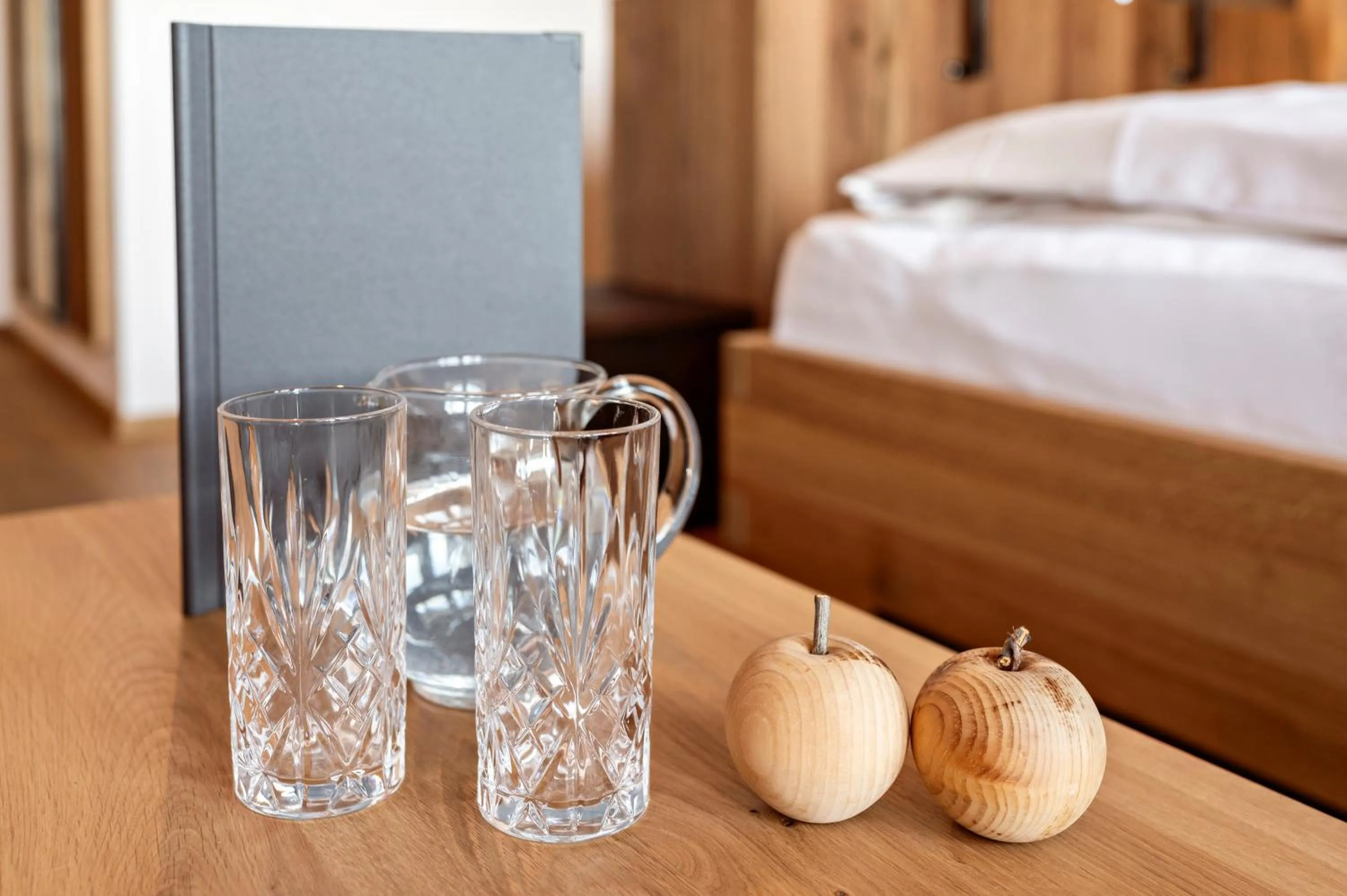 Bed in Hotel Almschlössl & Schrotteralm