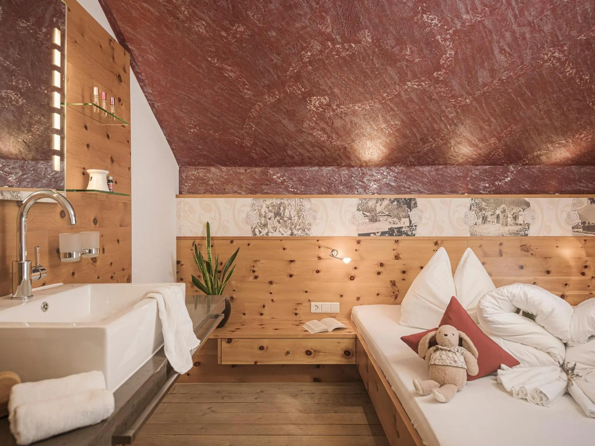 Bed in Apart Central – Premium Mountain&Garden