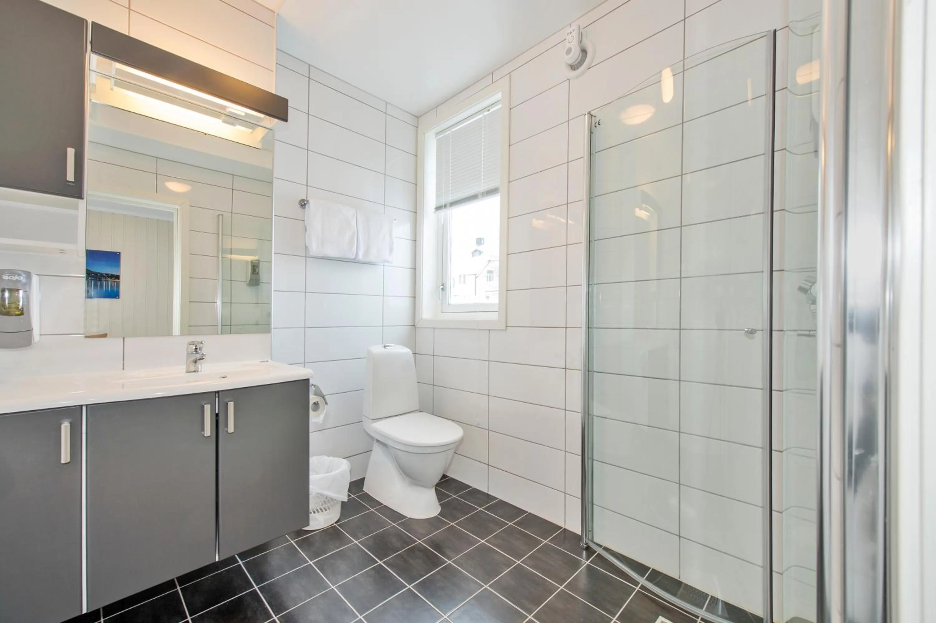 Bathroom in Enter Viking Hotel