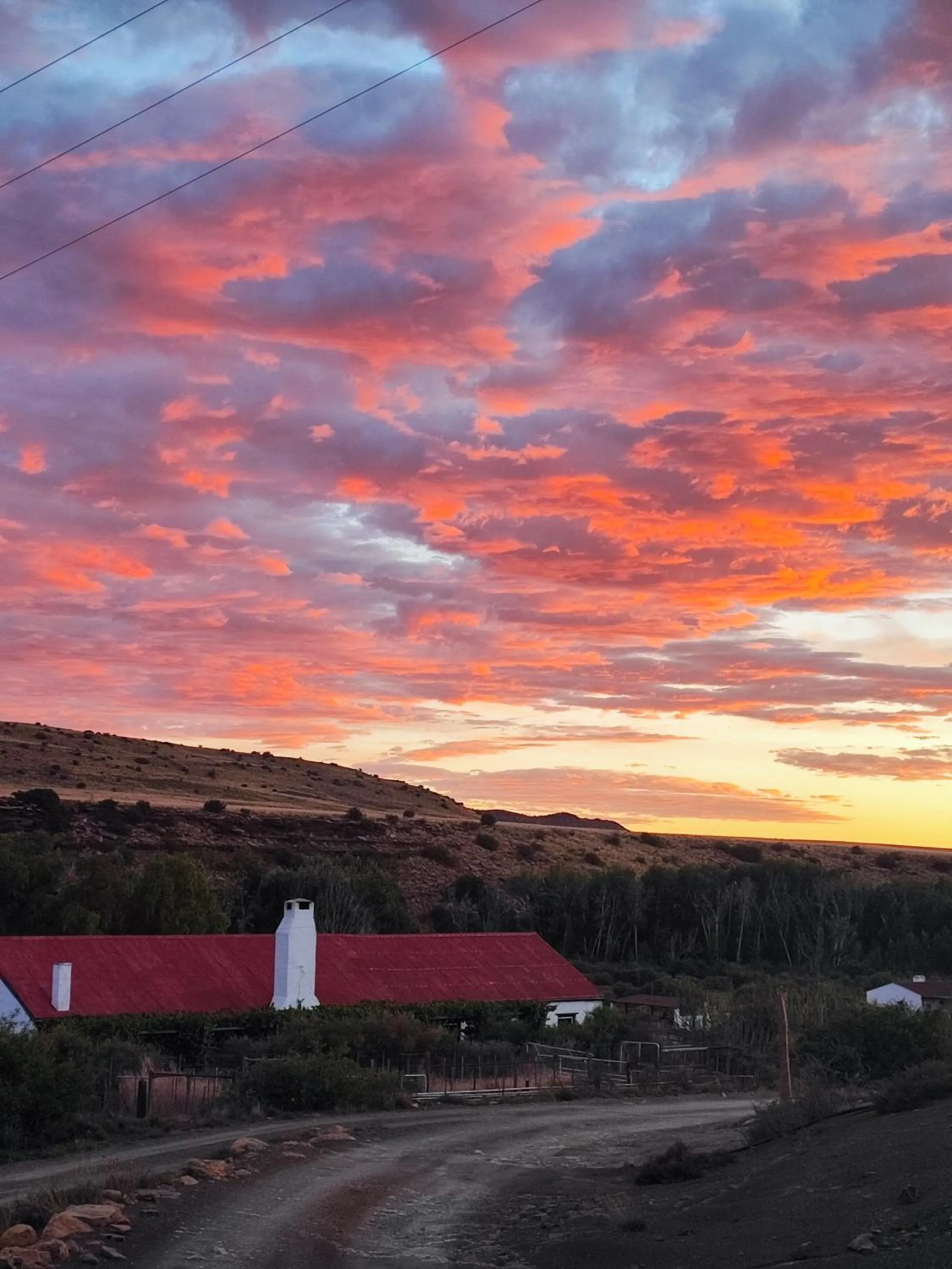 Sunset in Ganora Guest Farm, Camping and Excursions