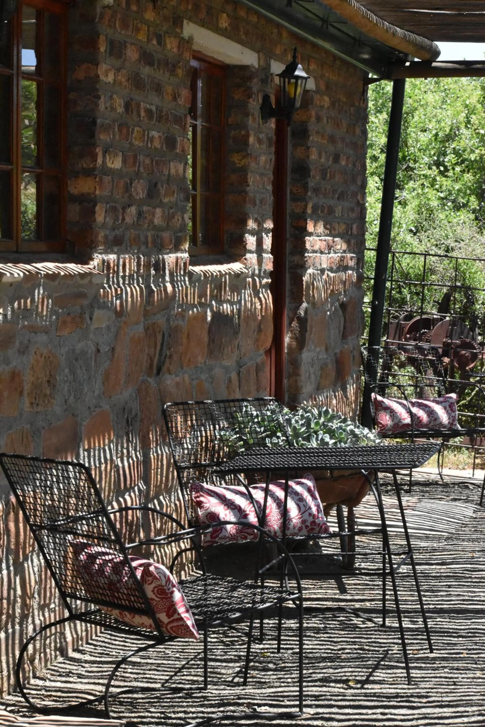 Seating area in Ganora Guest Farm, Camping and Excursions