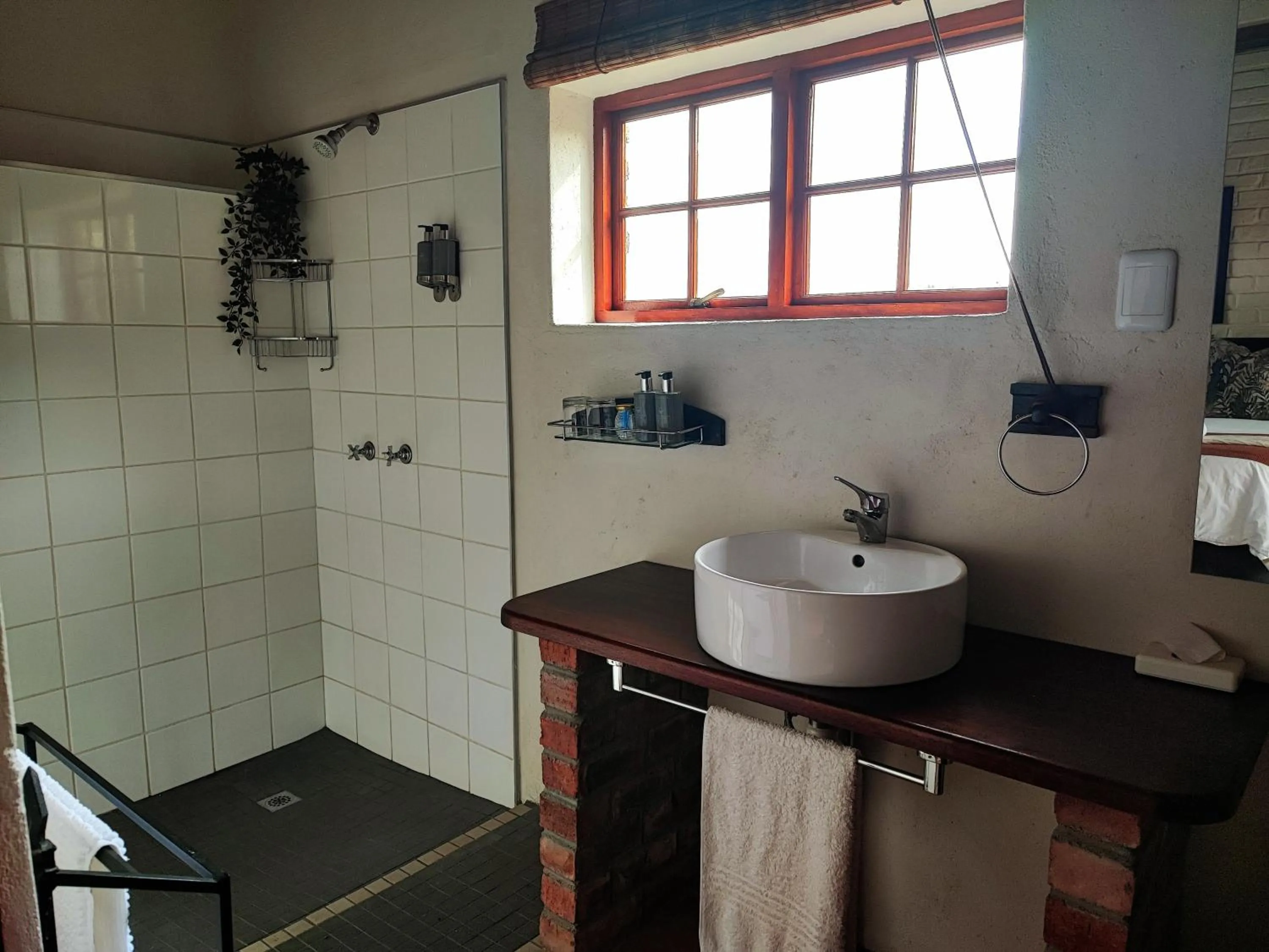 Shower in Ganora Guest Farm, Camping and Excursions