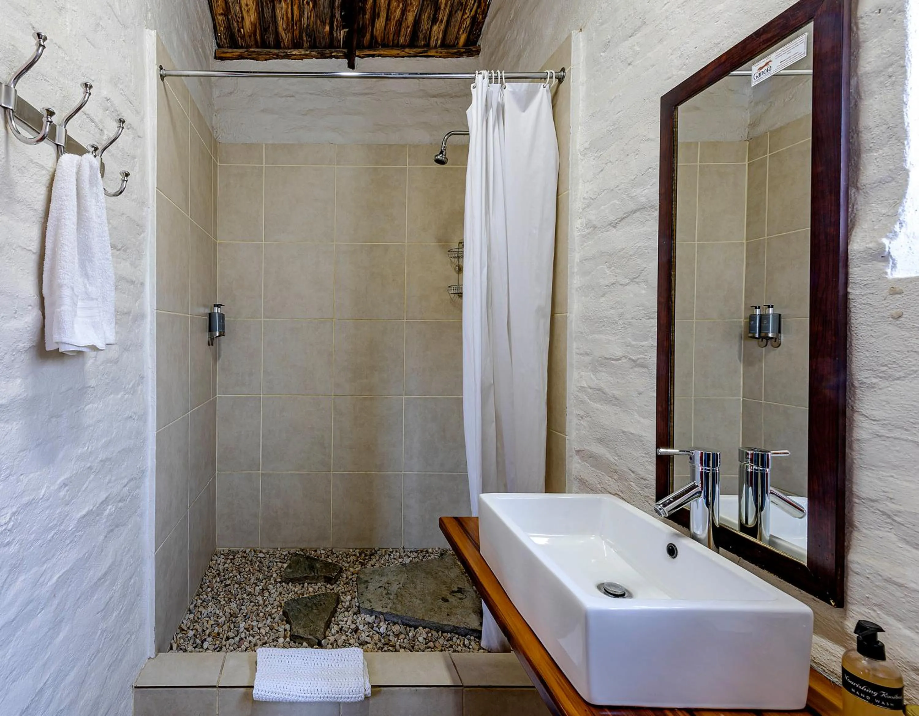 Shower in Ganora Guest Farm, Camping and Excursions