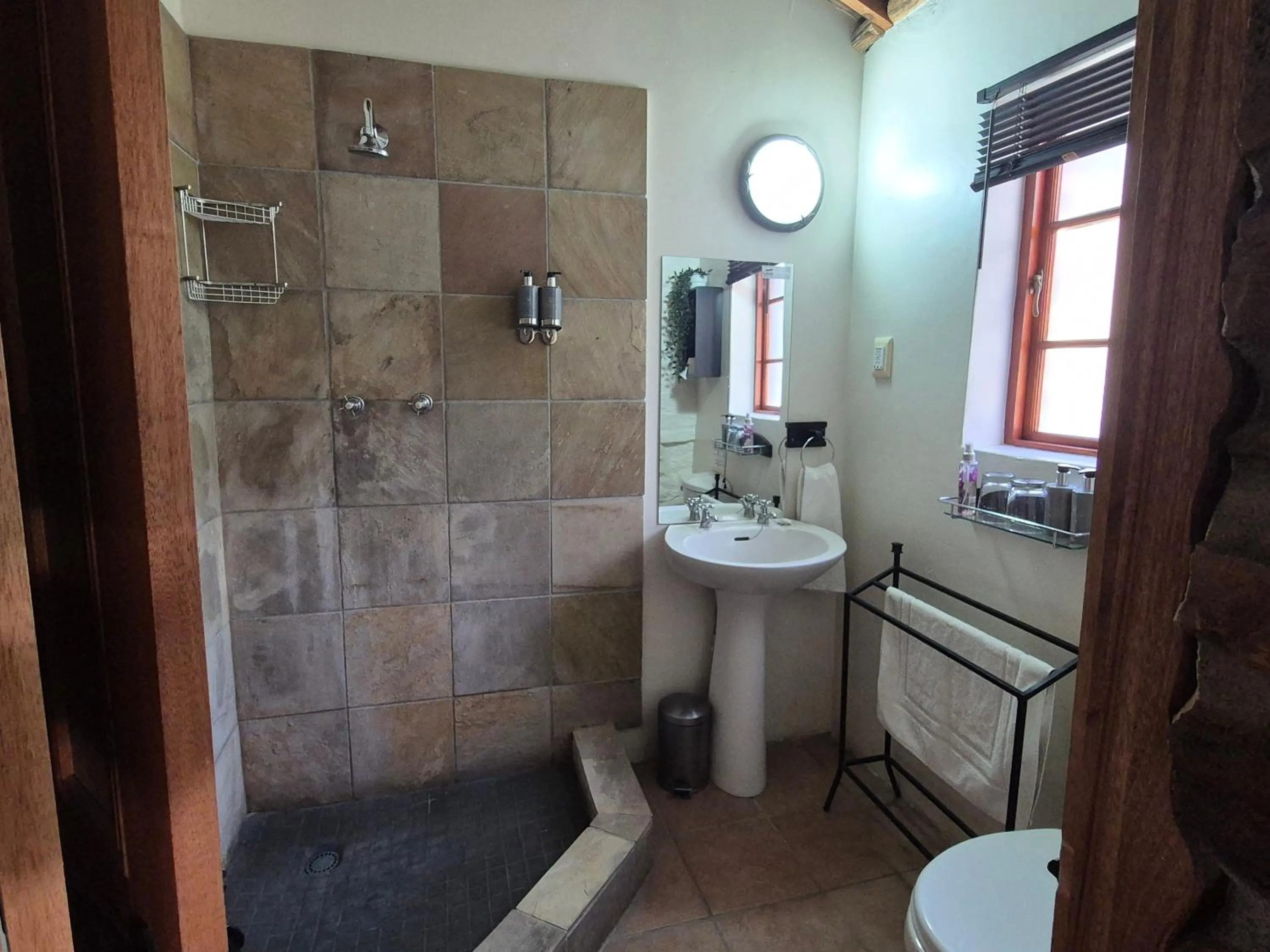 Shower in Ganora Guest Farm, Camping and Excursions