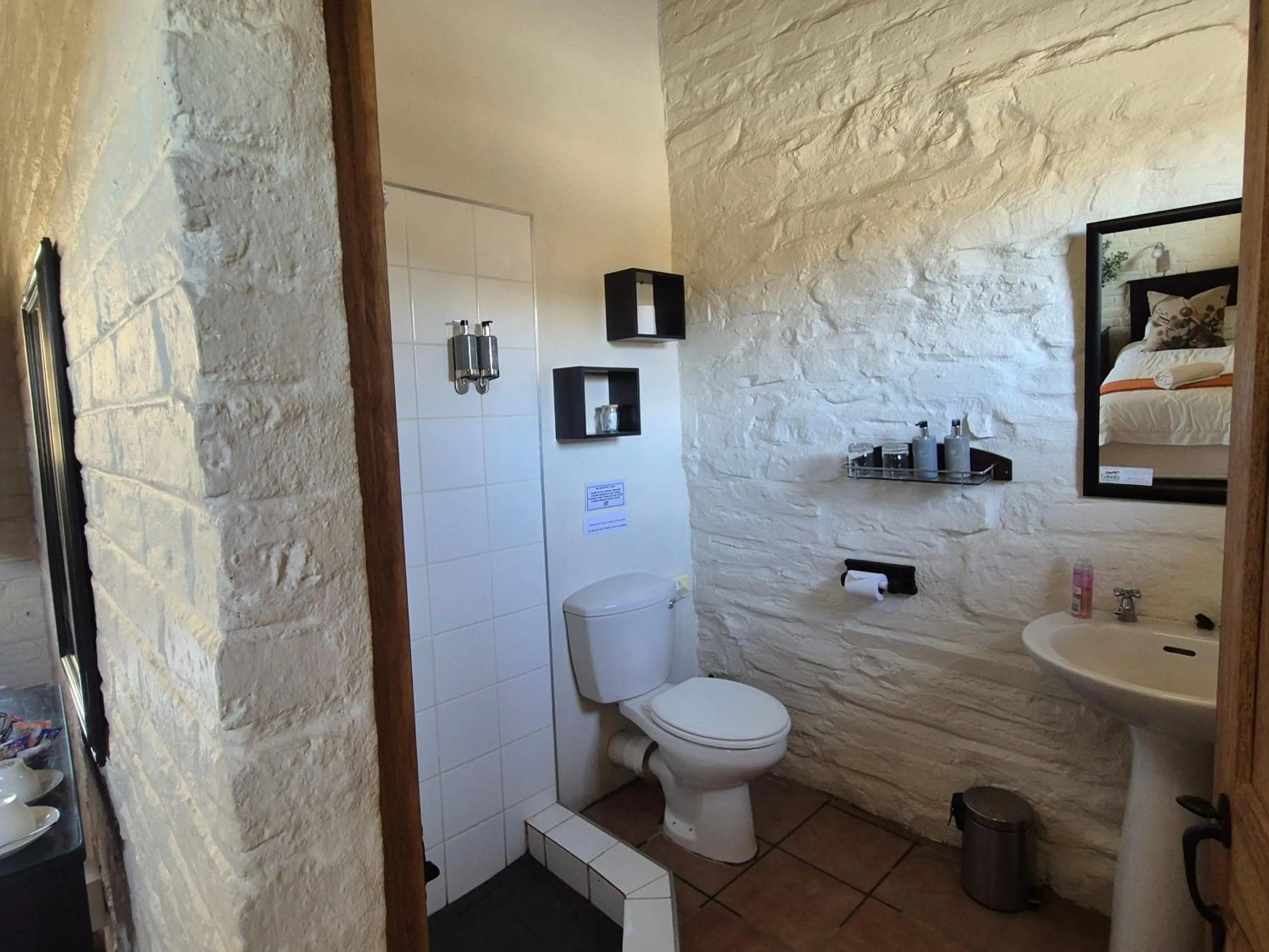 Toilet in Ganora Guest Farm, Camping and Excursions