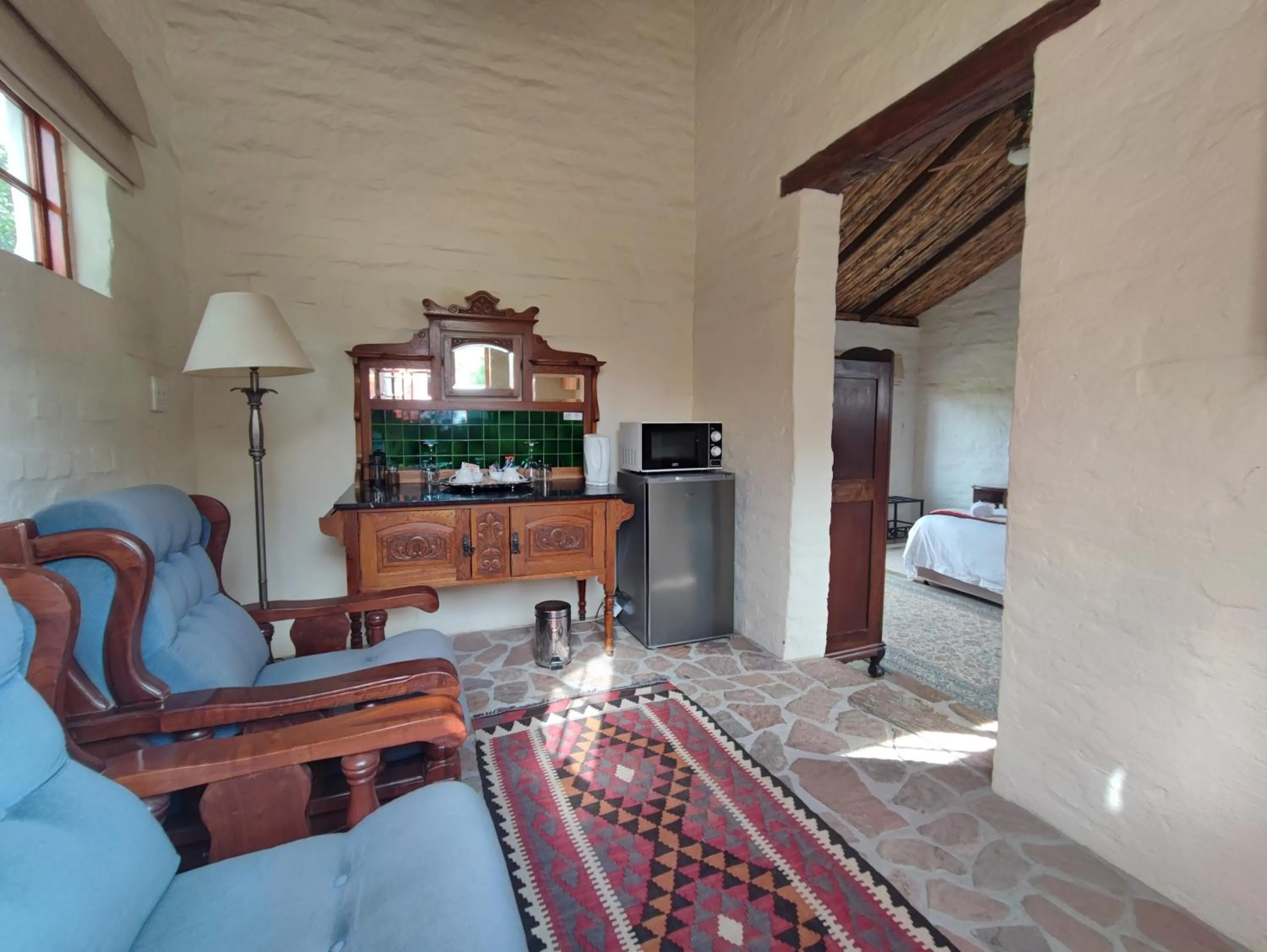 Seating area in Ganora Guest Farm, Camping and Excursions