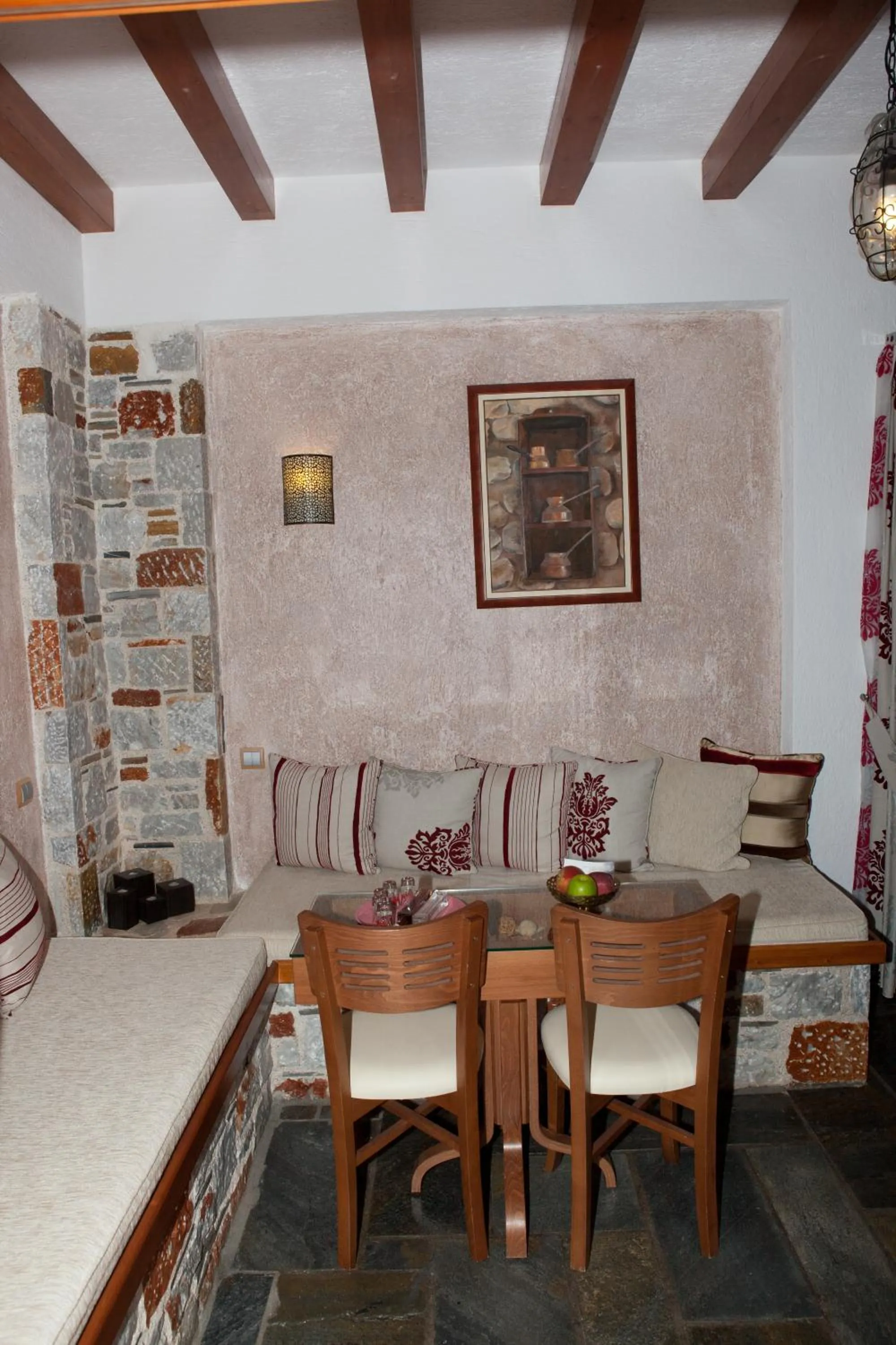 Seating area in Aegean Wave - Faros